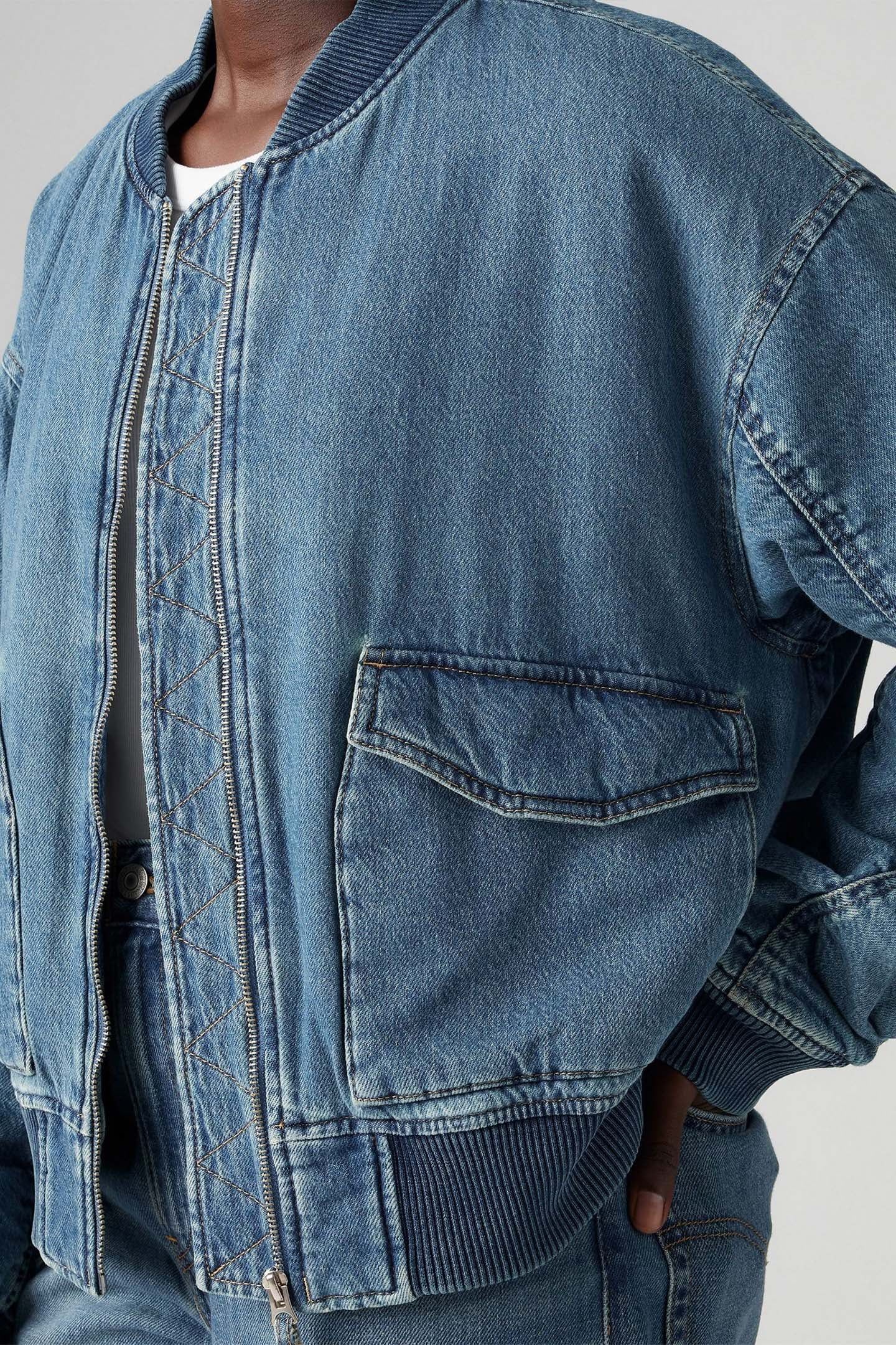 ANDY TECH LIGHTWEIGHT JACKET MED INDIGO 5
