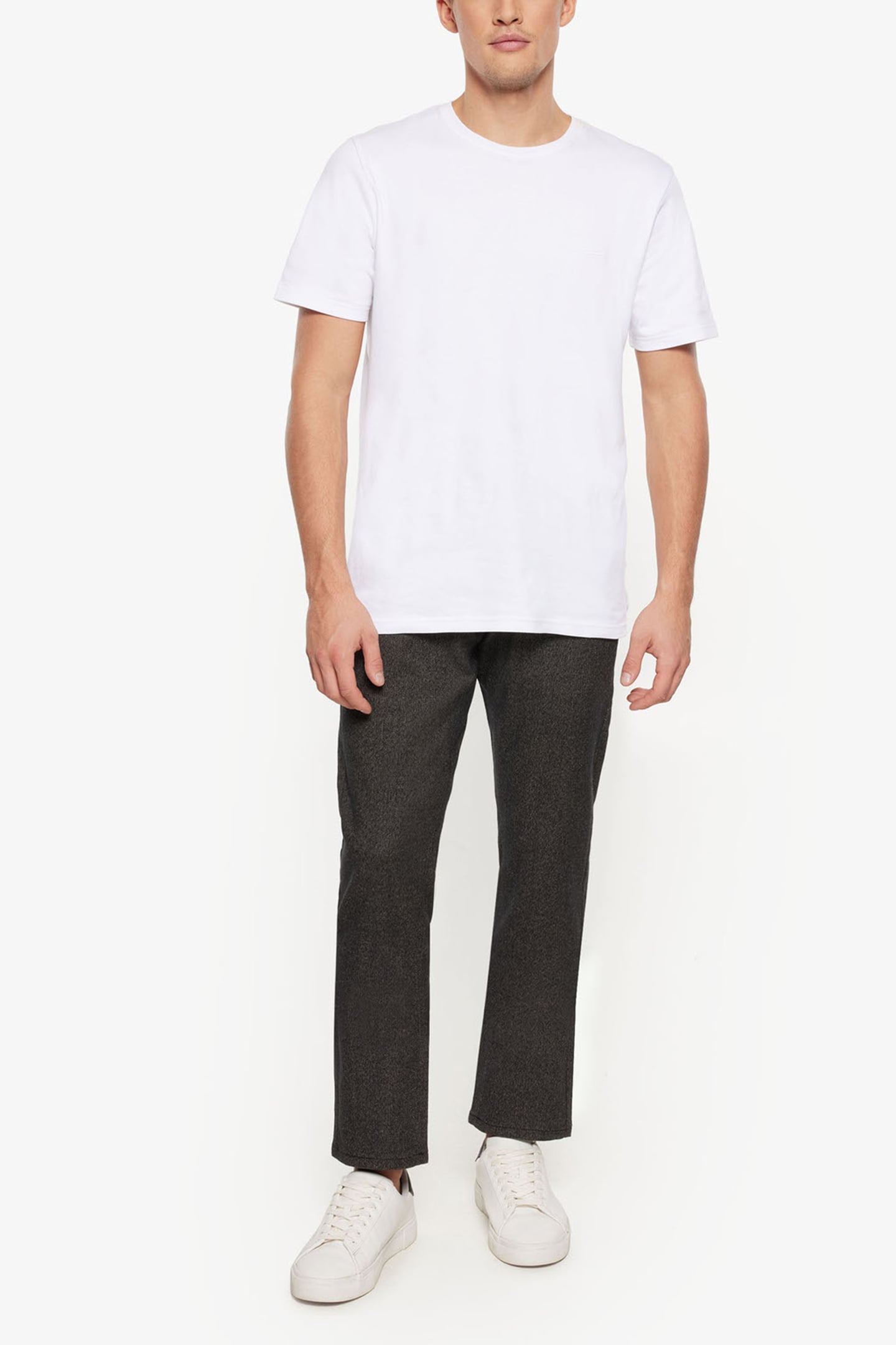 ODAMSI WOOL LOOK PANTS BLACK 3