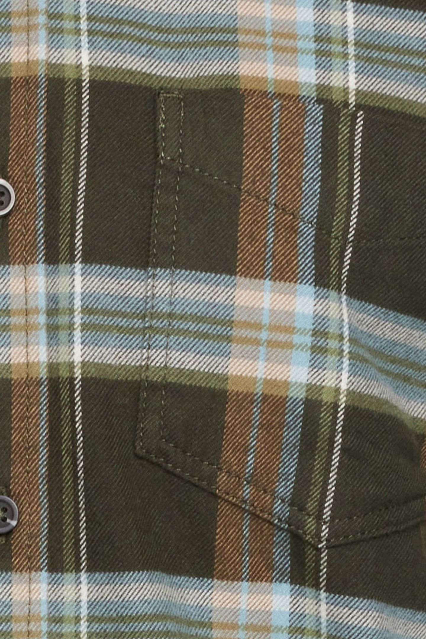 SONNYSI FLANNEL CHECK L/S SHIRTS FULL GREEN 7