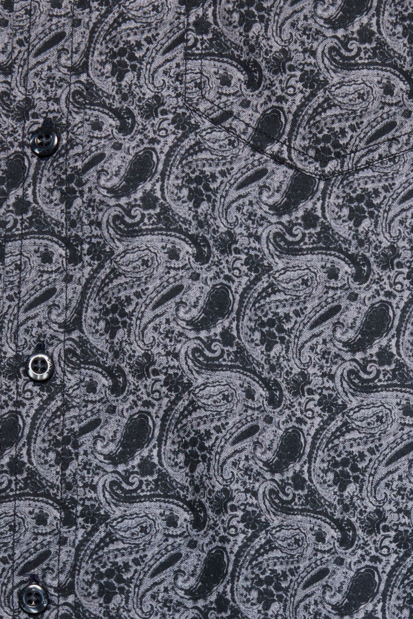 CURTSI PRINT POP L/S SHIRTS BLACK 3