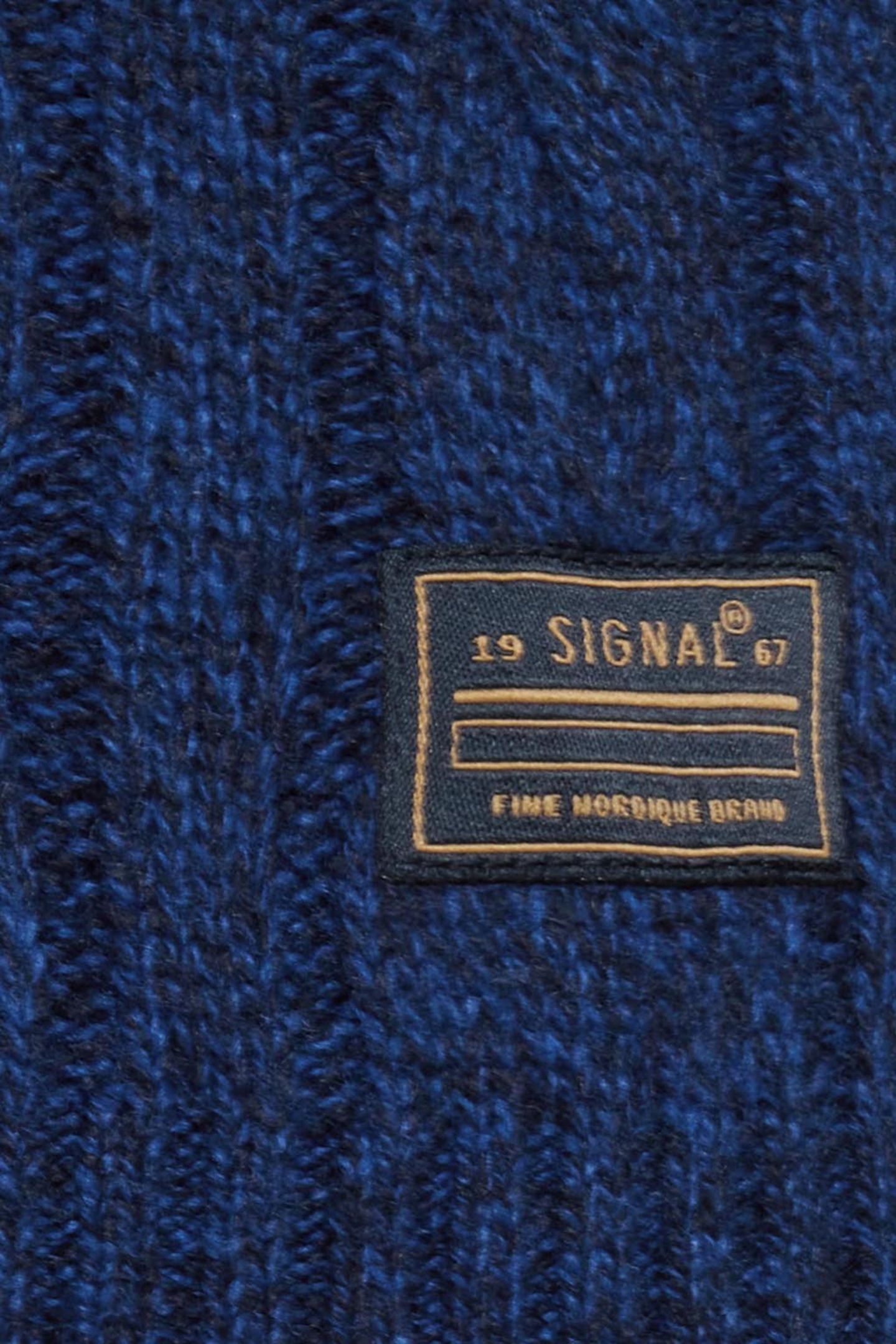 AMINSI CABLE KNIT MID BLUE MELANGE 7