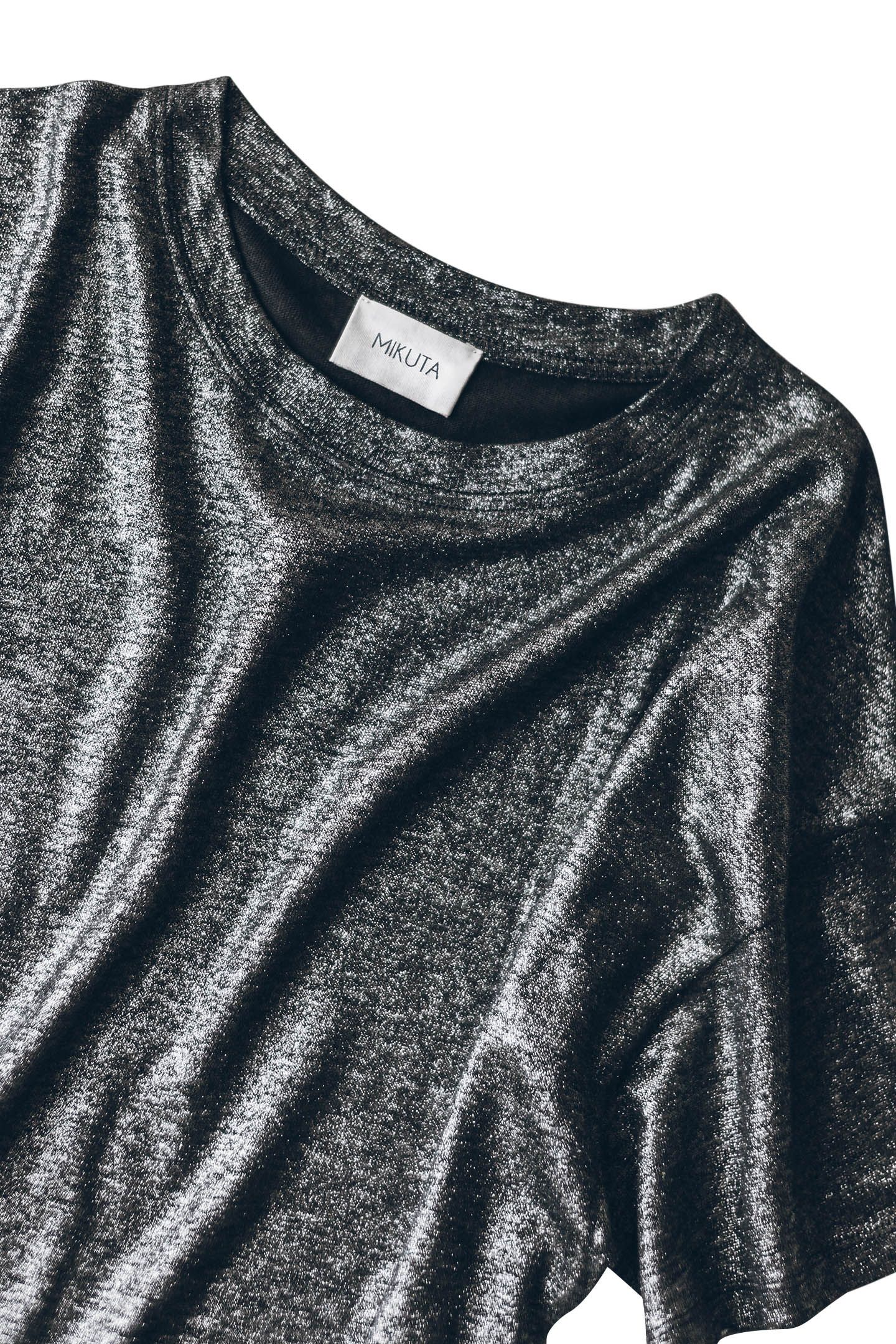 THE GLITTER LINEN BASE T-SHIRT 2