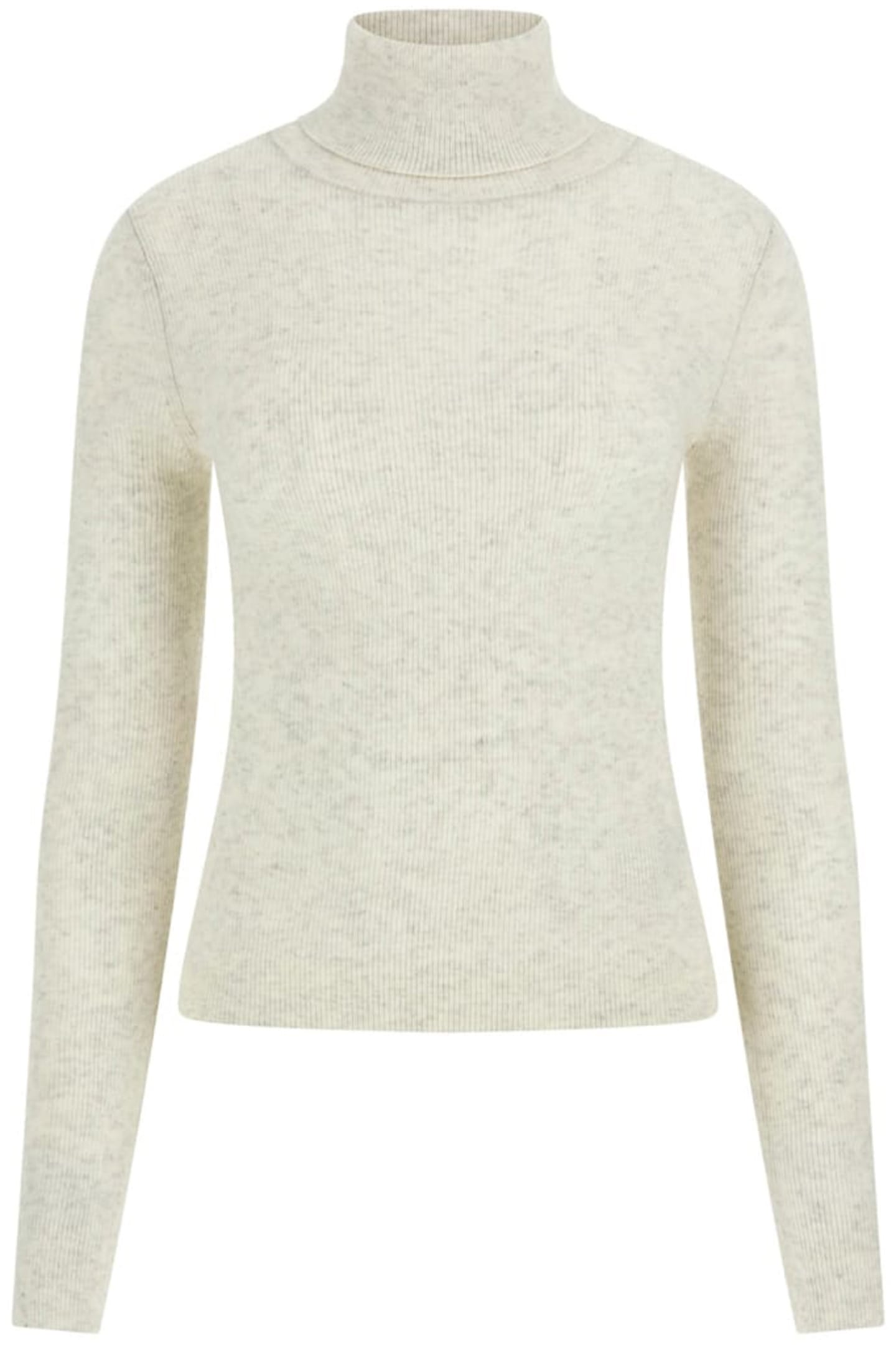 MARCIANO BY GUESS LAVANDA TN TOP SWTR WHITE HEATHER 6