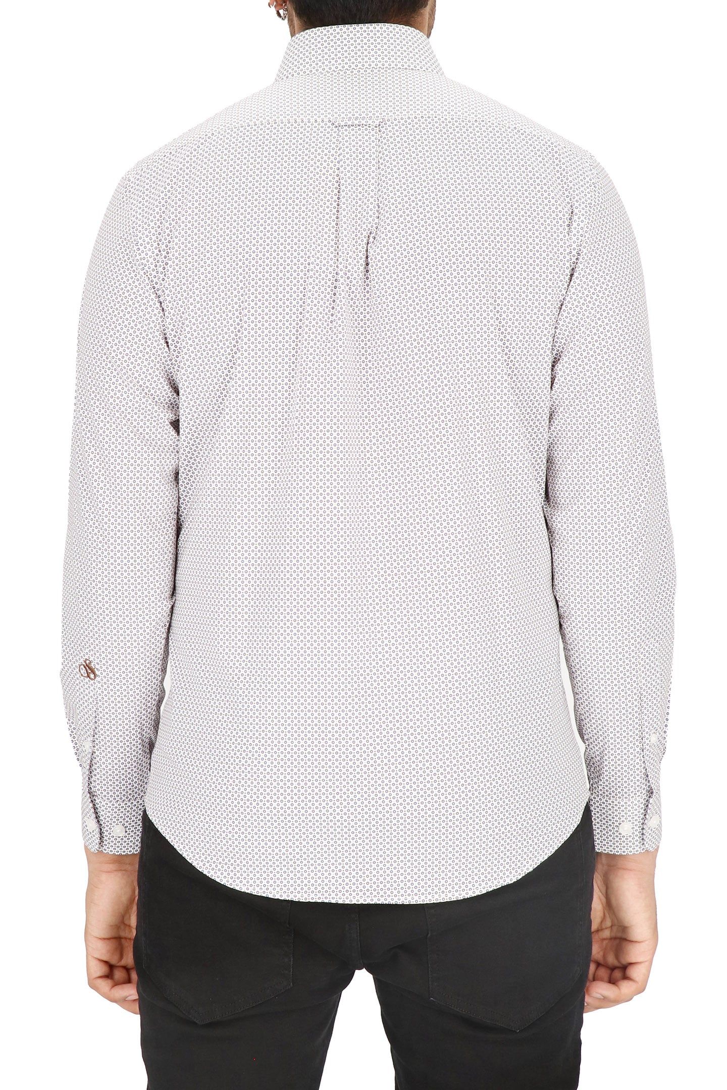 DRESS SHIRT WHITE/BLUE 2