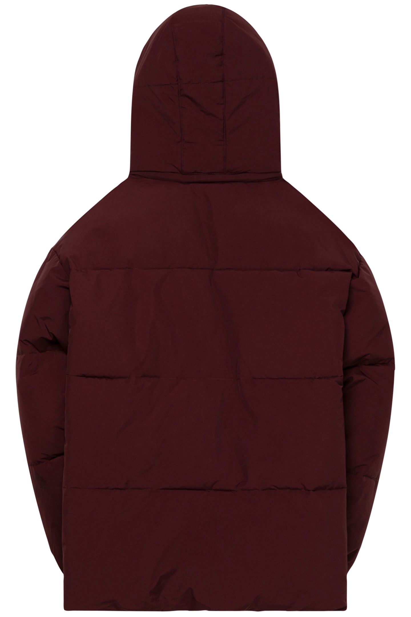 NICOLE PUFFER JACKET BORDEAUX RED 4