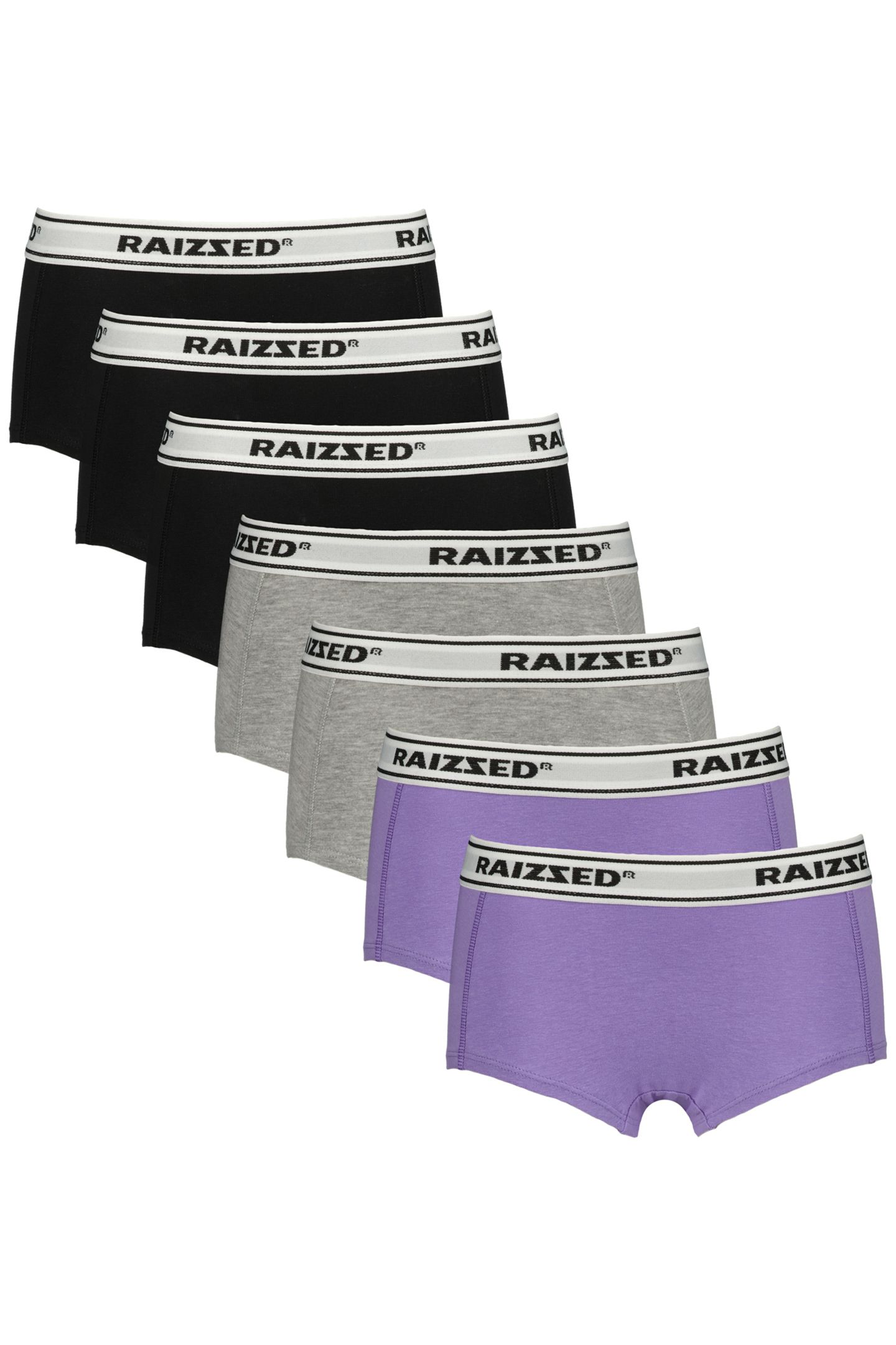 GIRLS NORA 7 PACK HIPSTER MULTICOLOUR 1