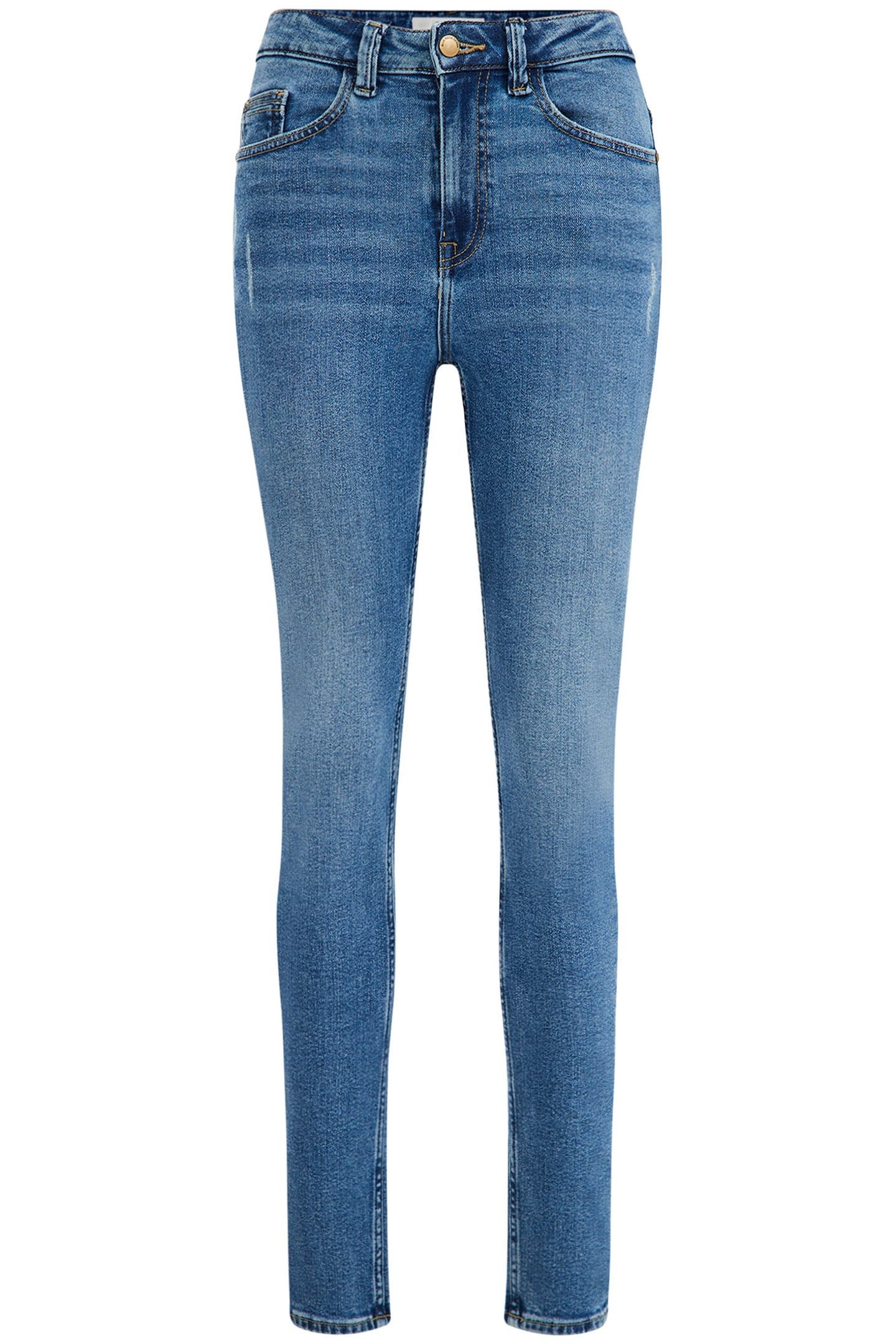 5-POCKET HIGH WAIST BLUE 4
