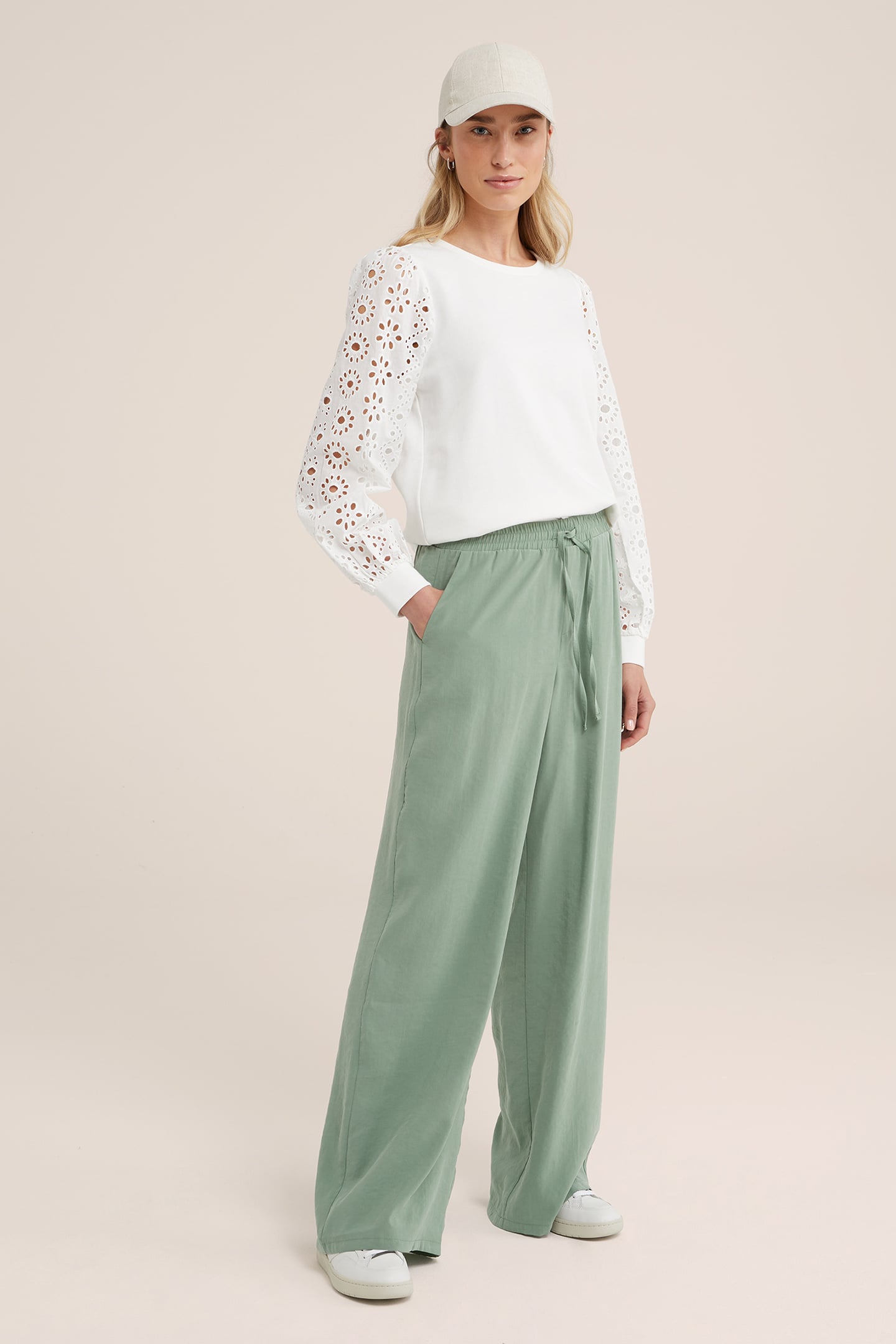 BROEK SEA GREEN 3