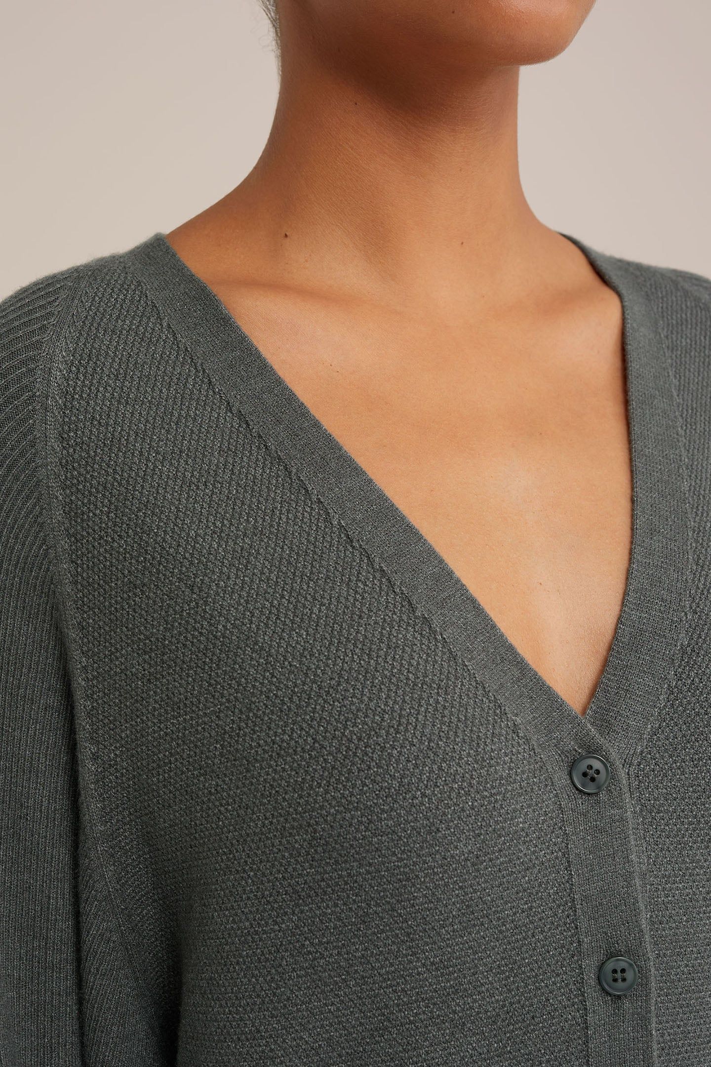 GEBREID VEST GREYISH GREEN 5