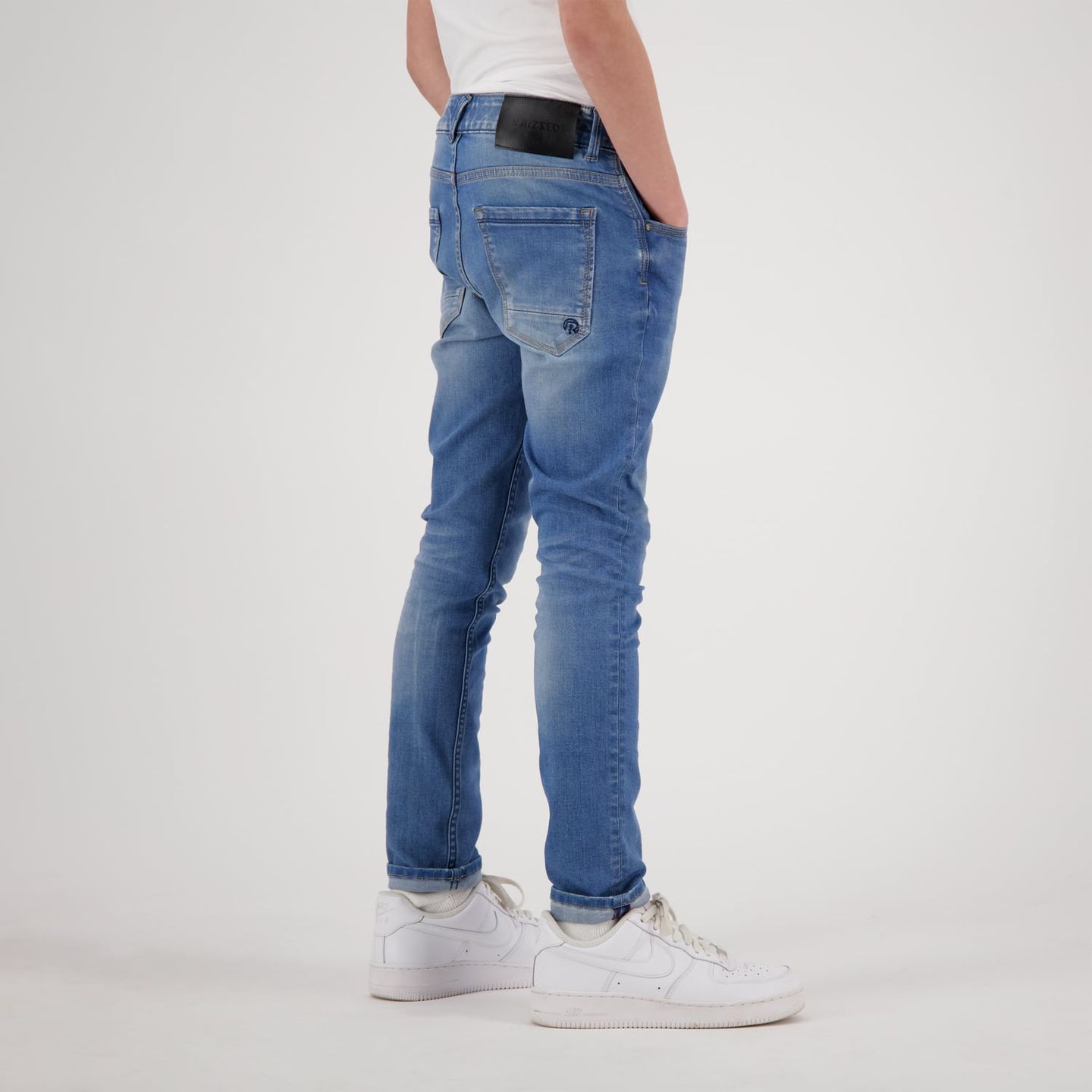 SANTIAGO JEANS BOYS MID BLUE STONE 7