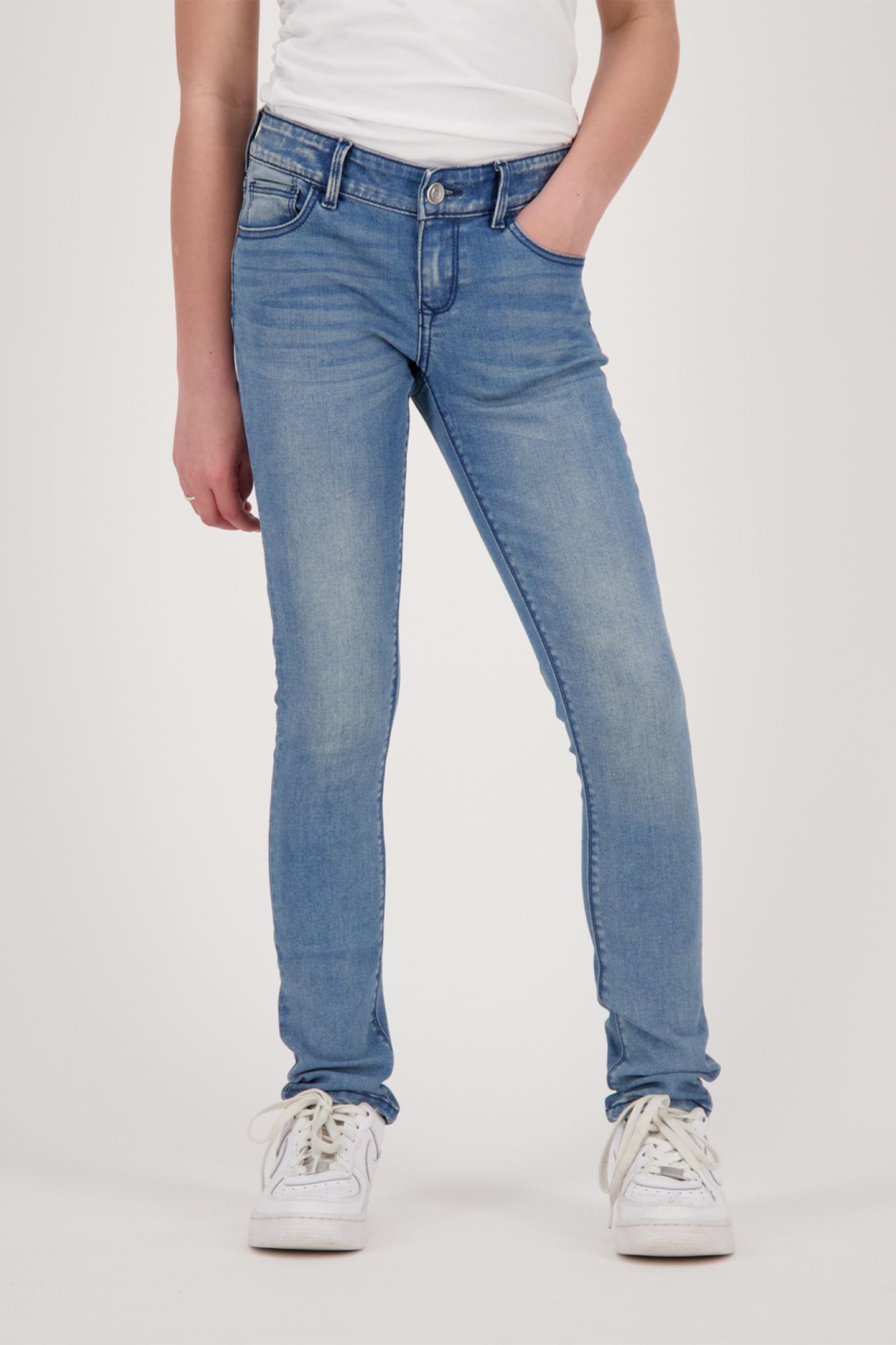 LISMORE JEANS GIRLS LIGHT BLUE STONE 1