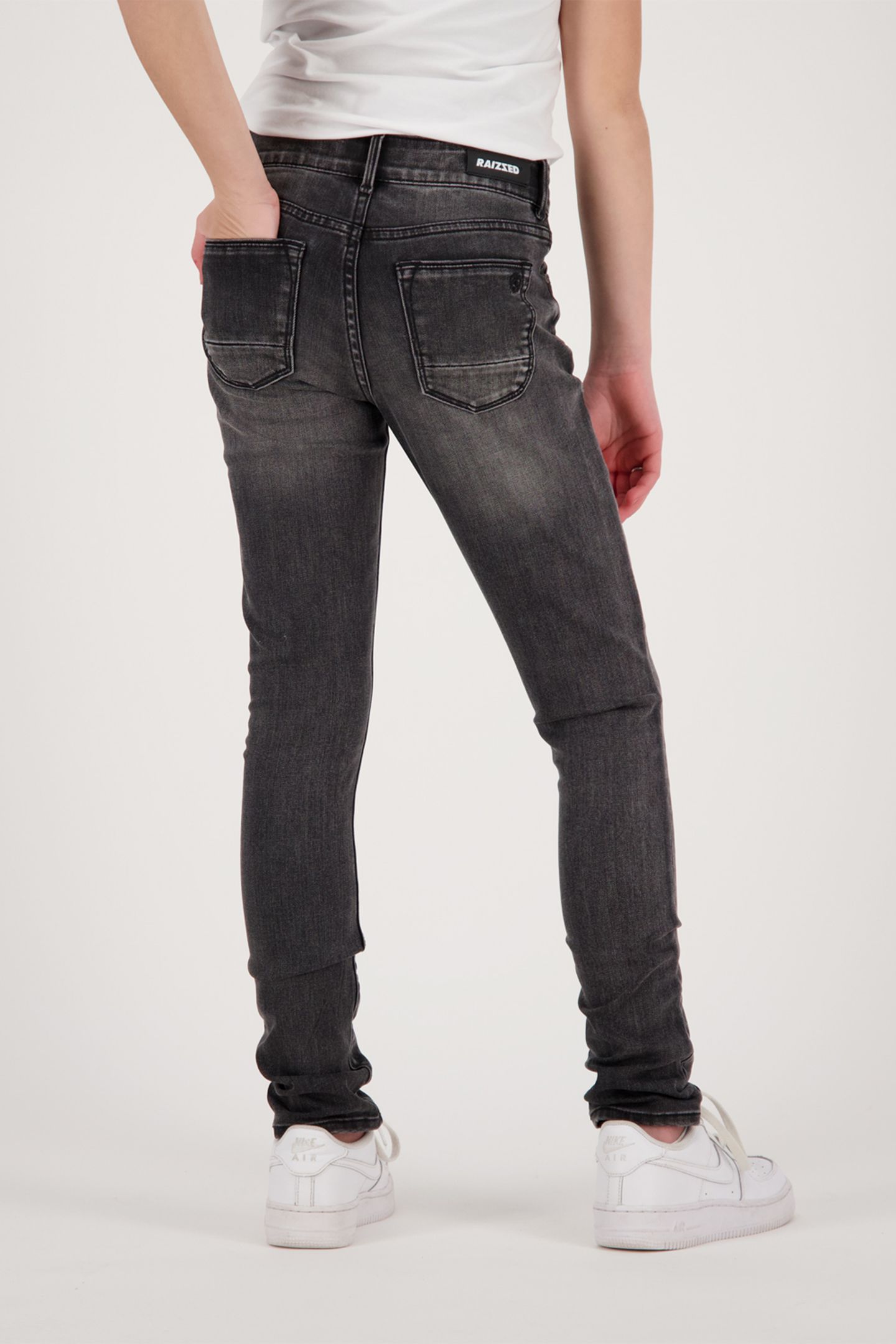 LISMORE JEANS GIRLS MID GREY STONE 2