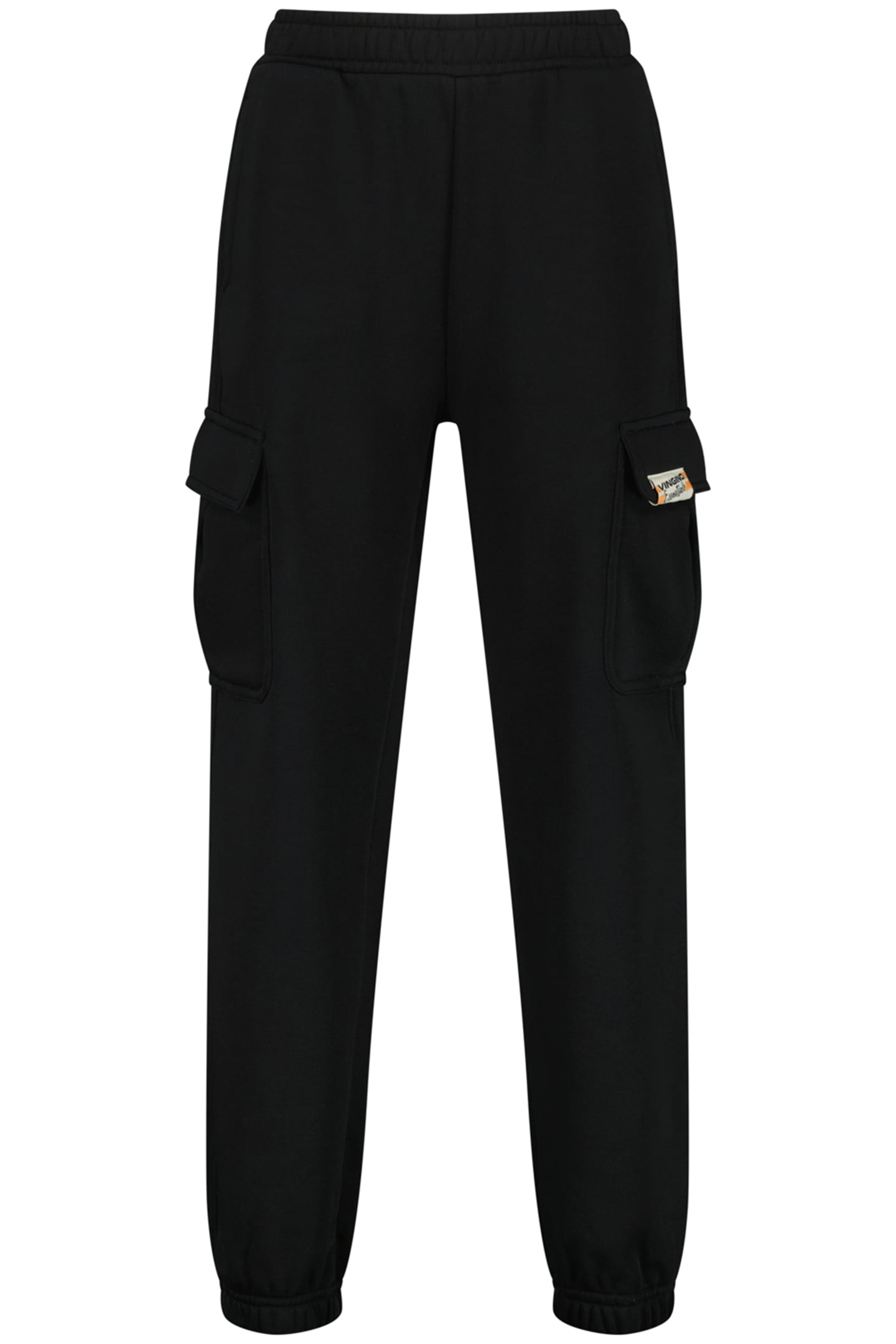 GIRLS G-BASIC-SWEAT-CARGO PANT PANTS DEEP BLACK 3