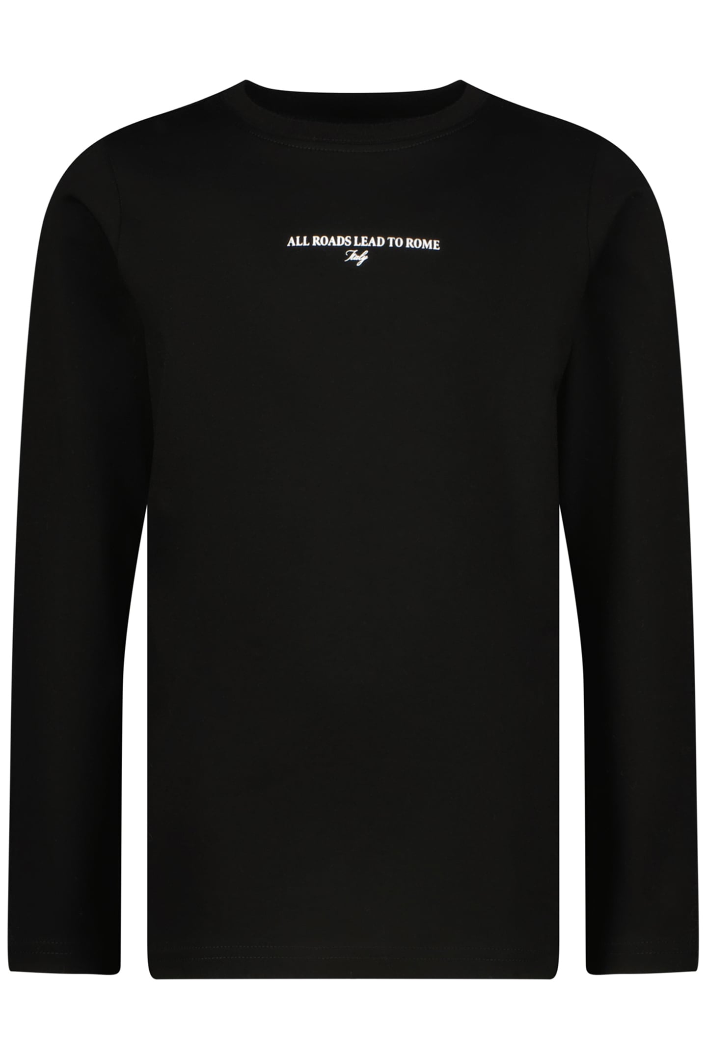 BOYS JIZED T-SHIRT DEEP BLACK 1