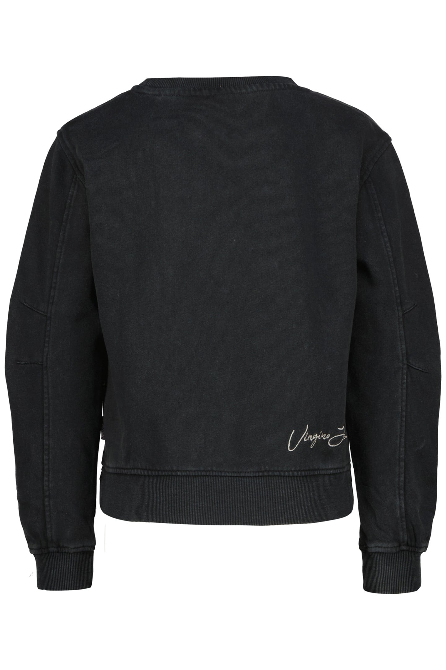 GIRLS NALITA SWEATER WASHED BLACK 4