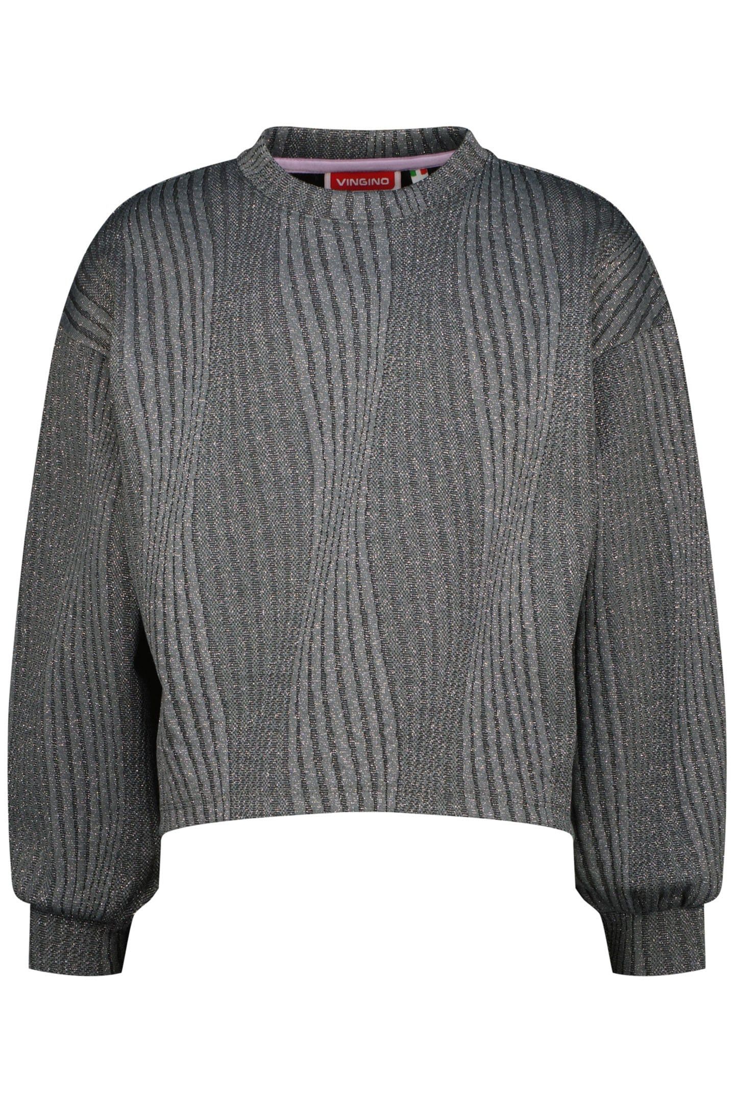 GIRLS JANE TOP GREY ROCK 3