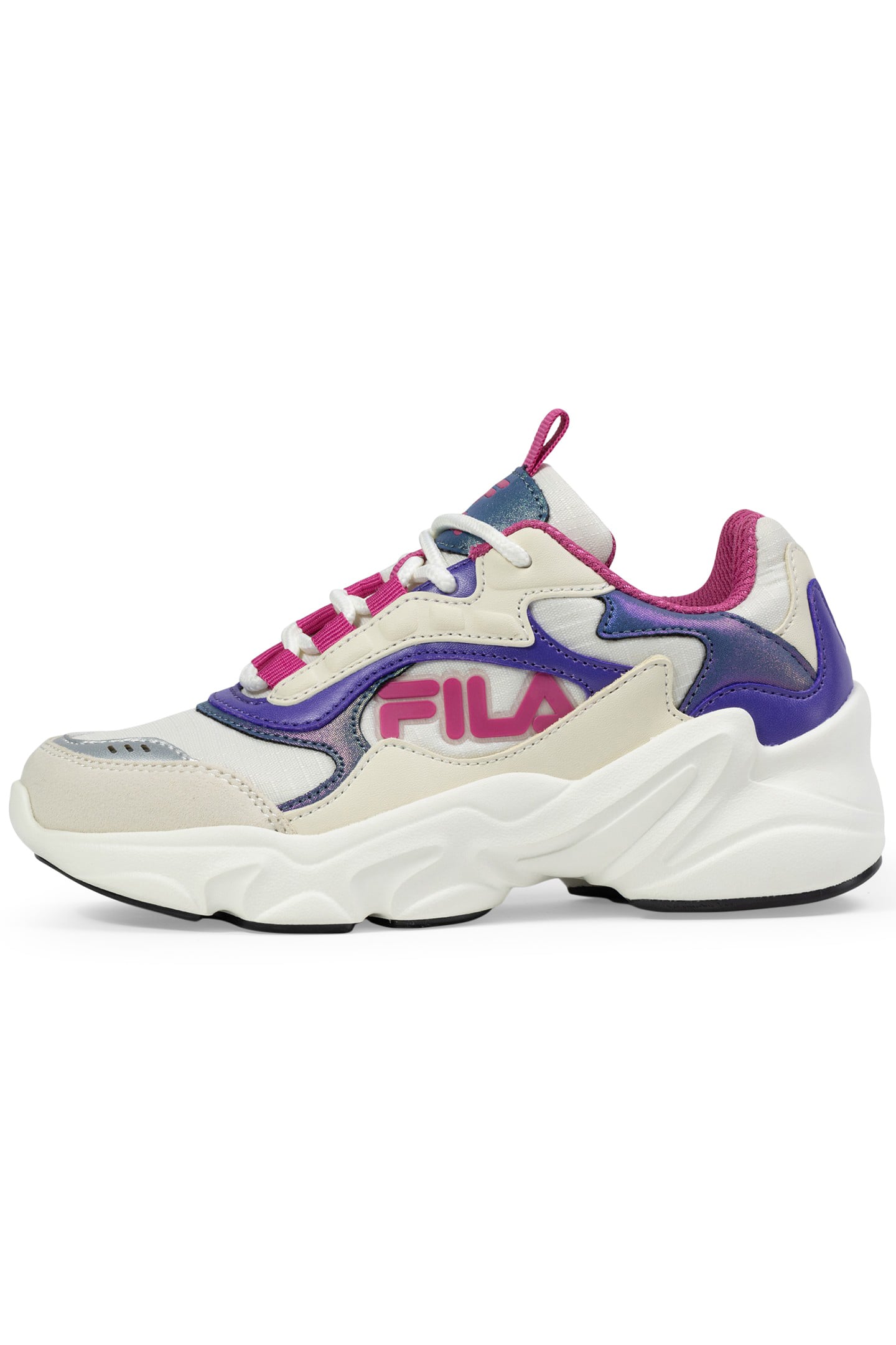 GIRLS COLLENE LOGO TURTLEDOVE-FUCHSIA ROSE 1