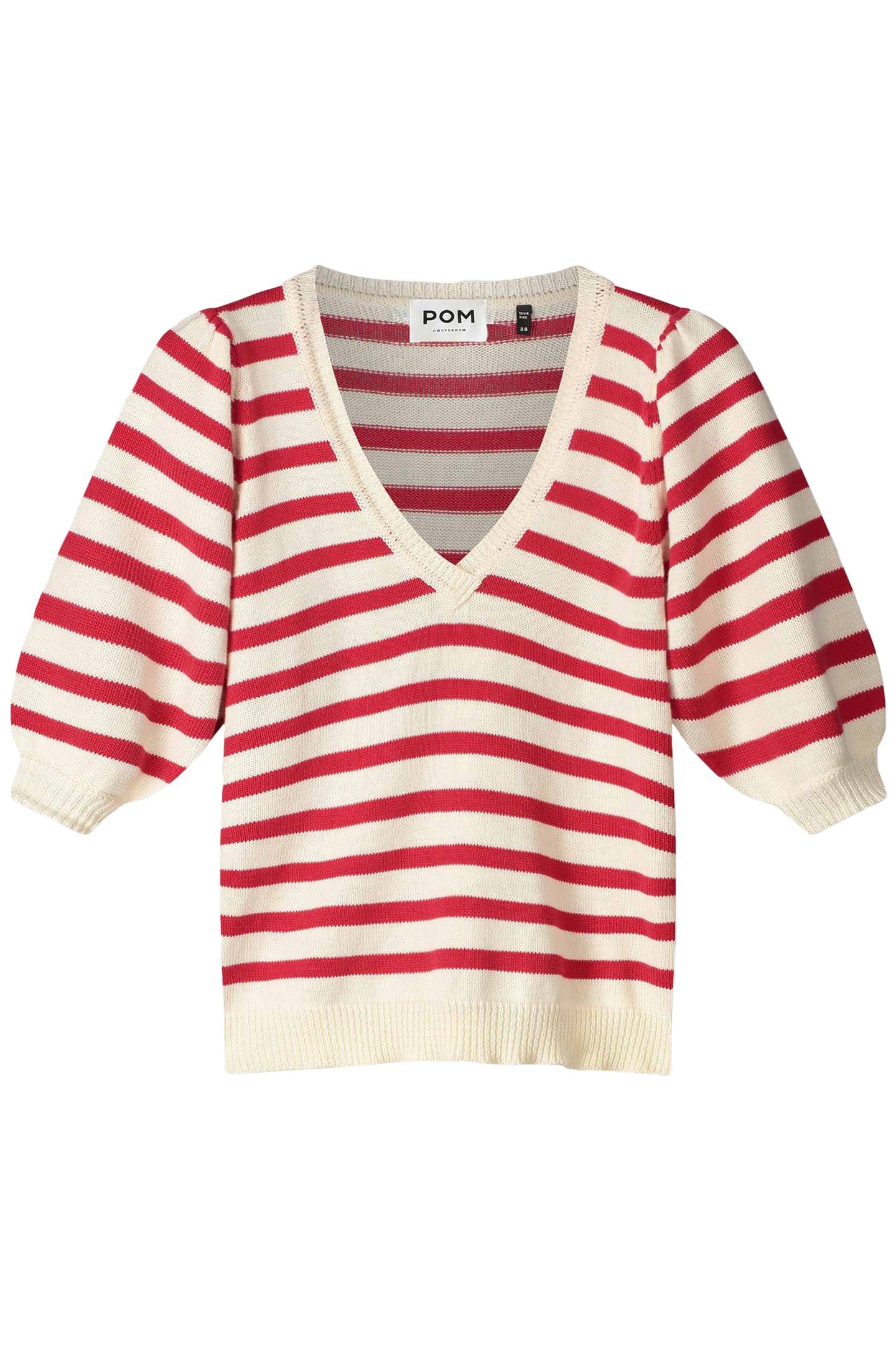 PULLOVER - STRIPED SCARLET RED 3