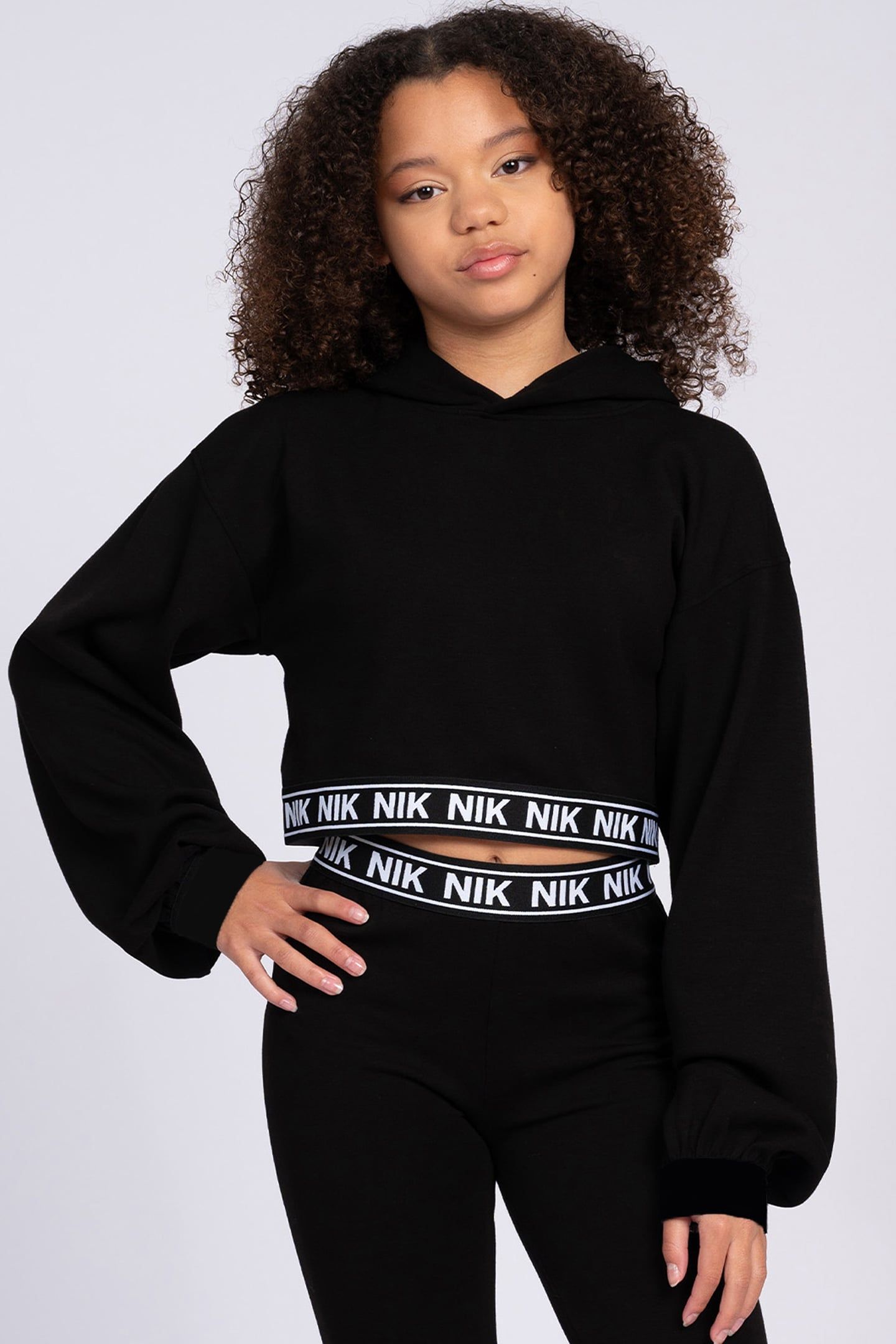 JUNO HOODIE BLACK 1