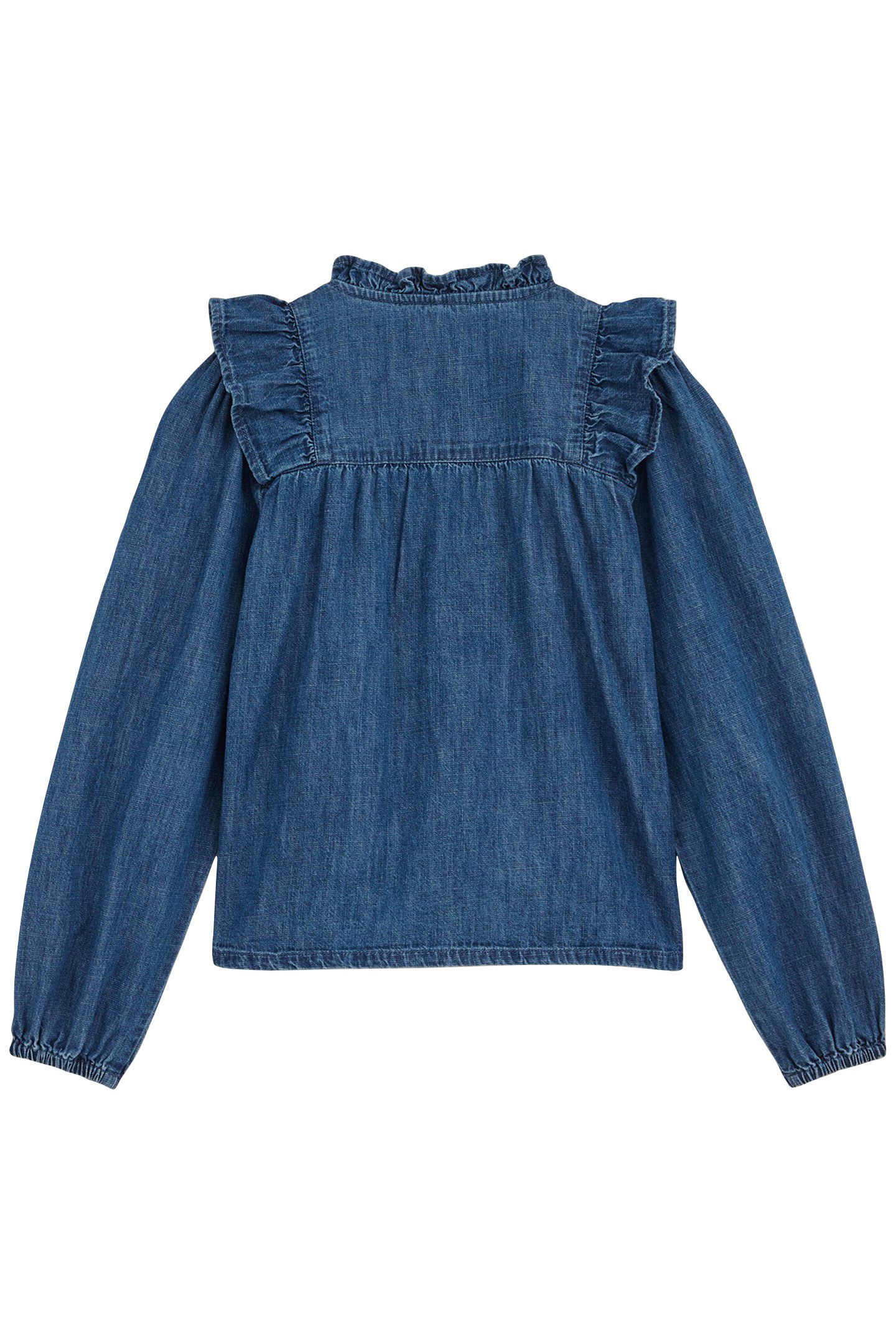 BLOUSE DARK BLUE 4
