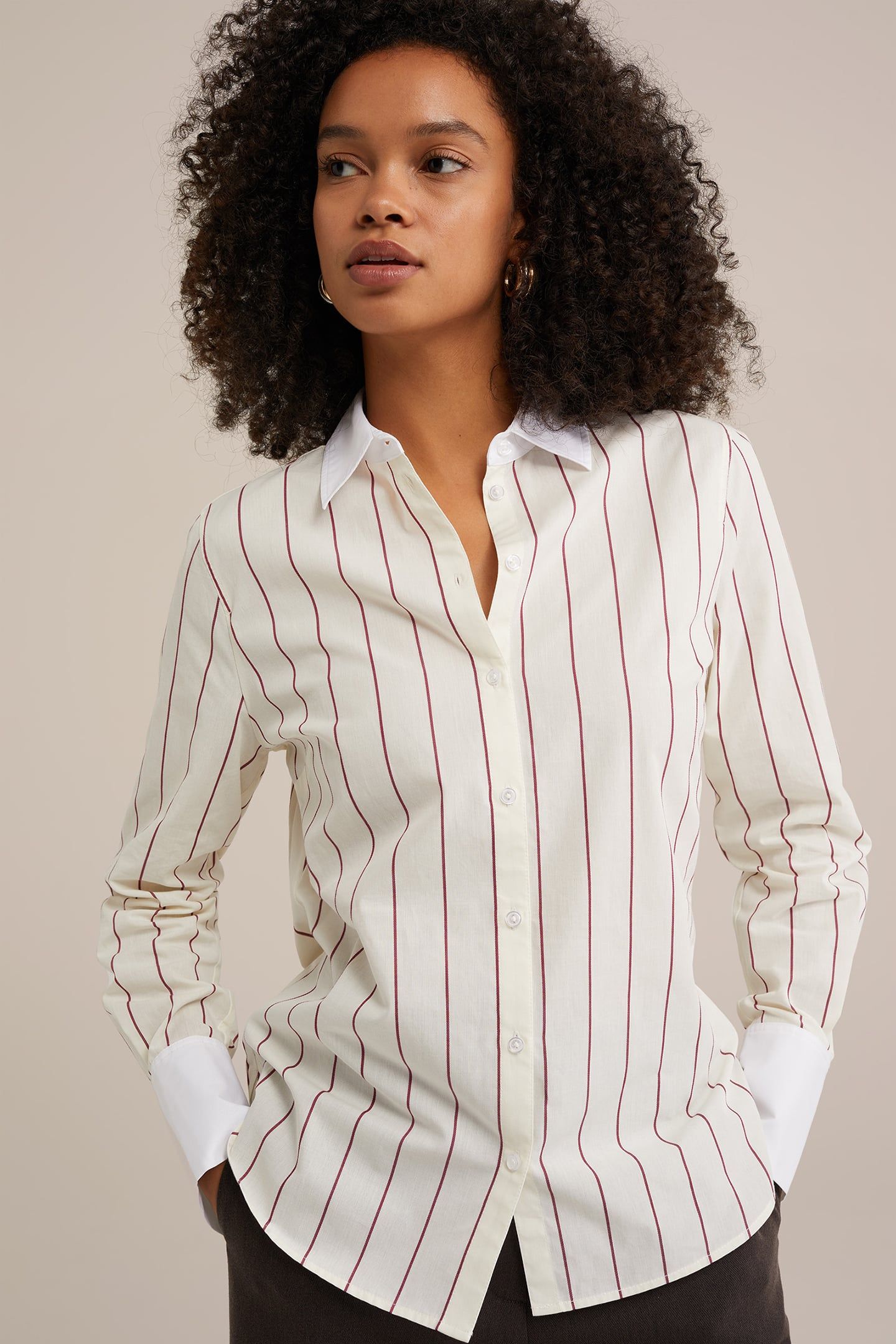 BLOUSE BURGUNDY RED 5