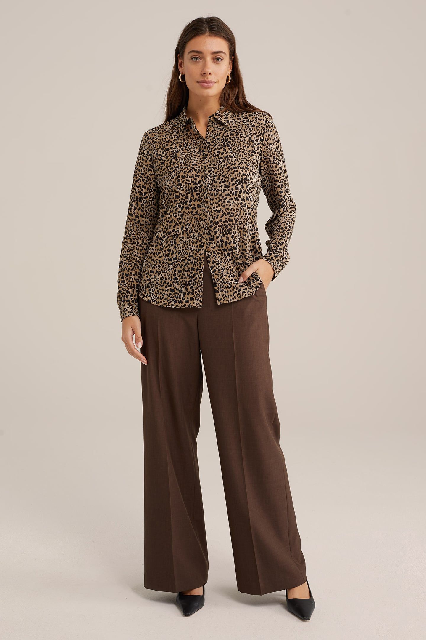 BLOUSE BROWN 3