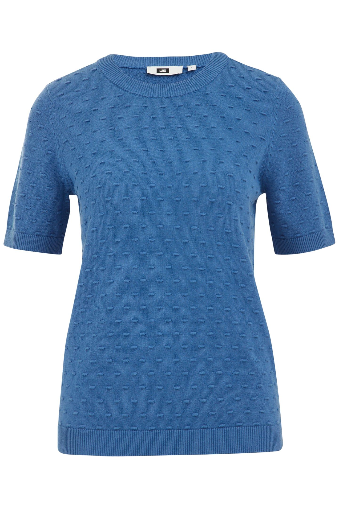 KNITTED PULLOVER COBALT BLUE 4