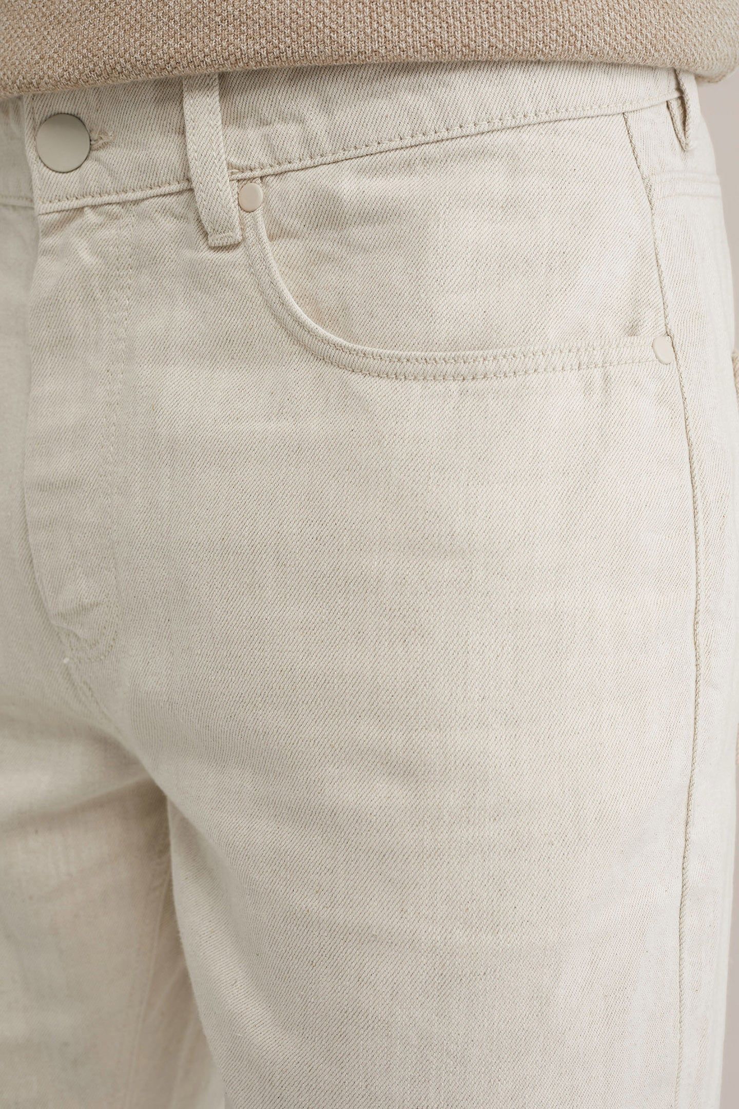 5-POCKET MID WAIST OFF-WHITE 5