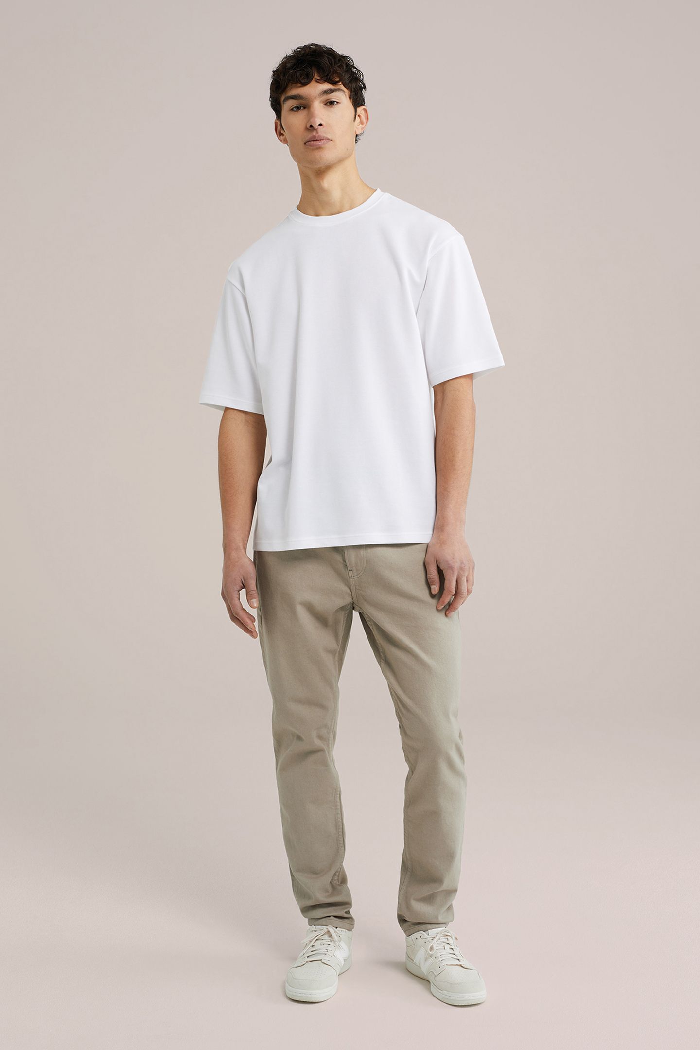 5-POCKET MID WAIST LIGHT BROWN 3