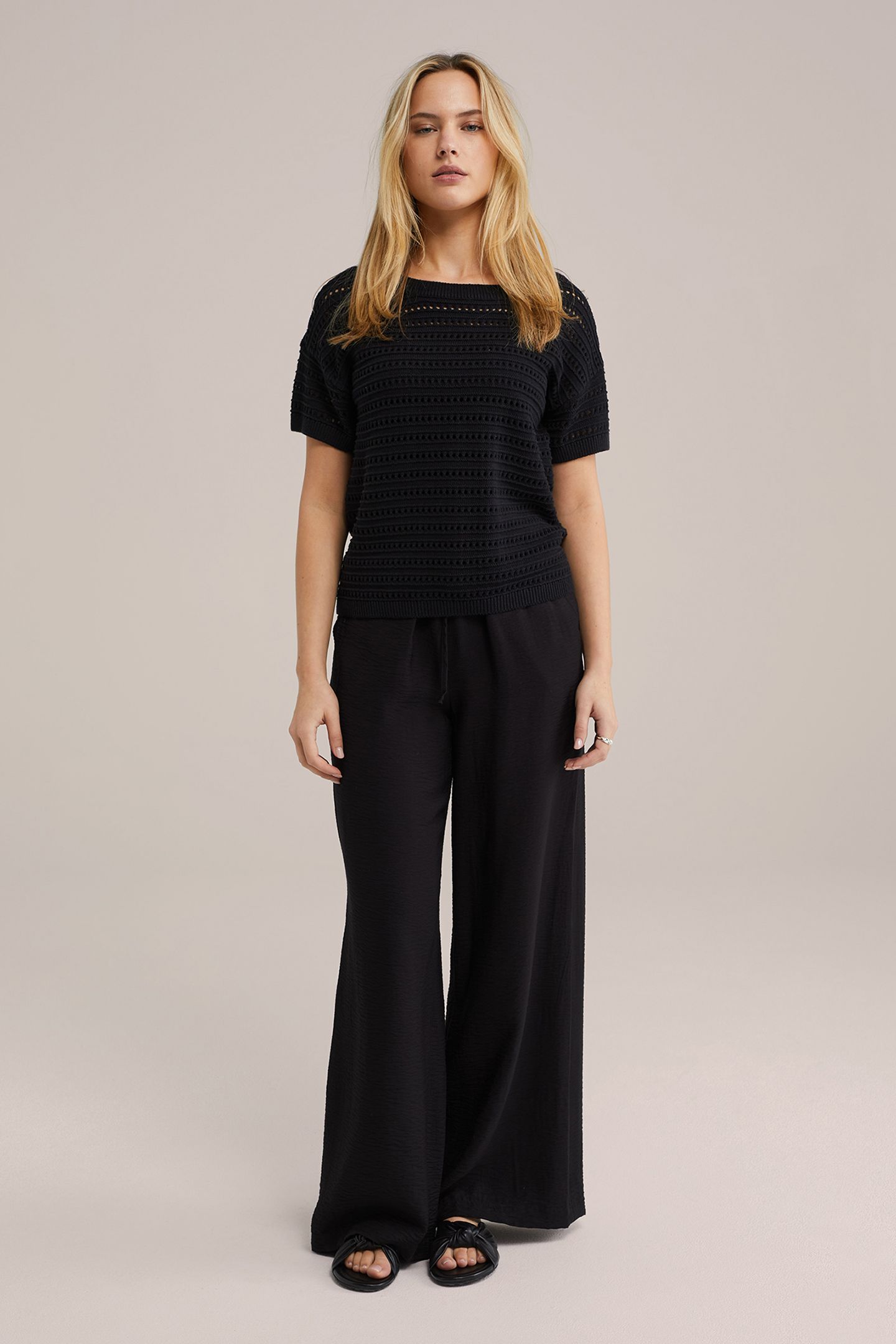 KNITTED PULLOVER BLACK 3