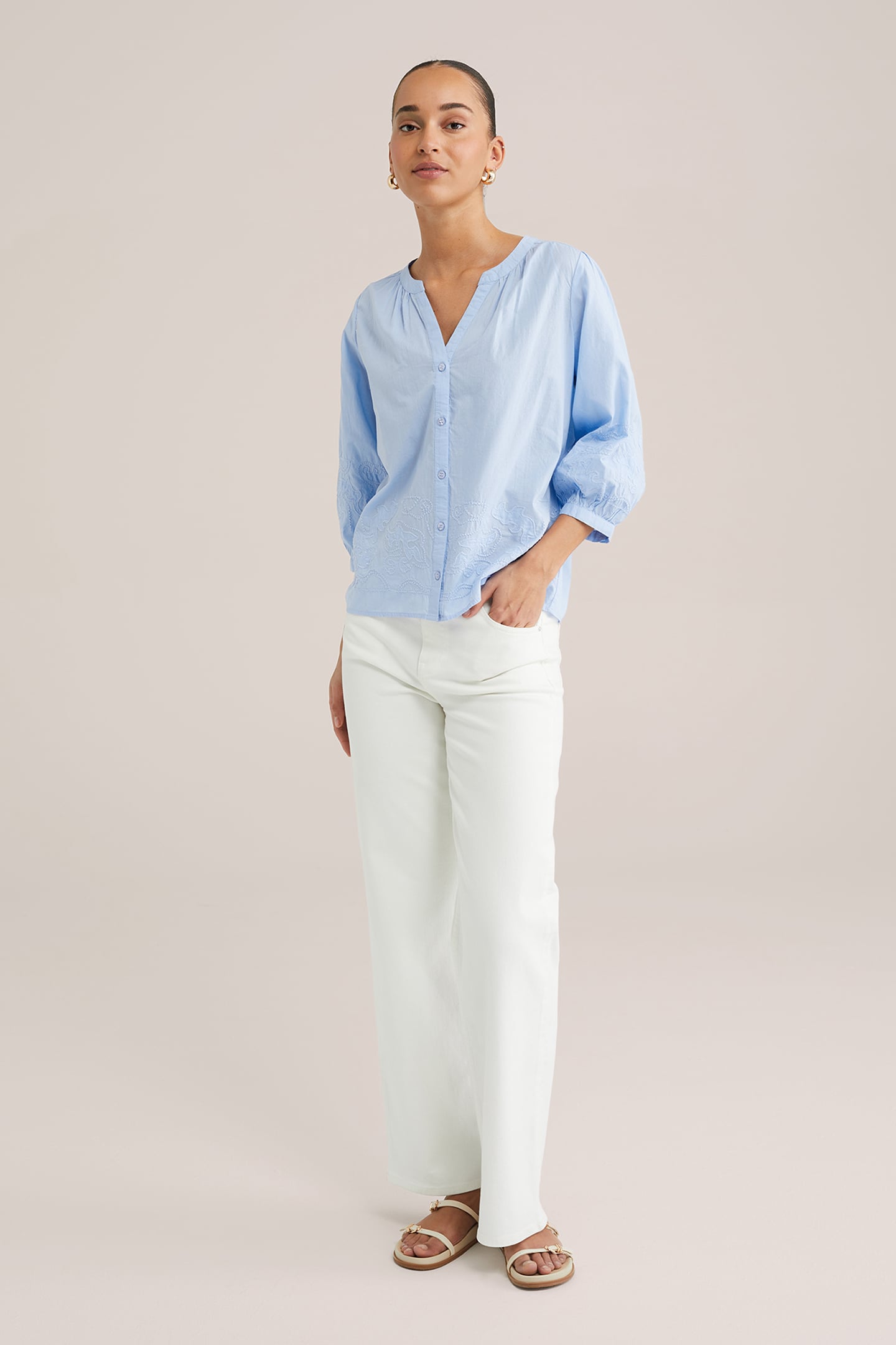 BLOUSE ICE BLUE 3