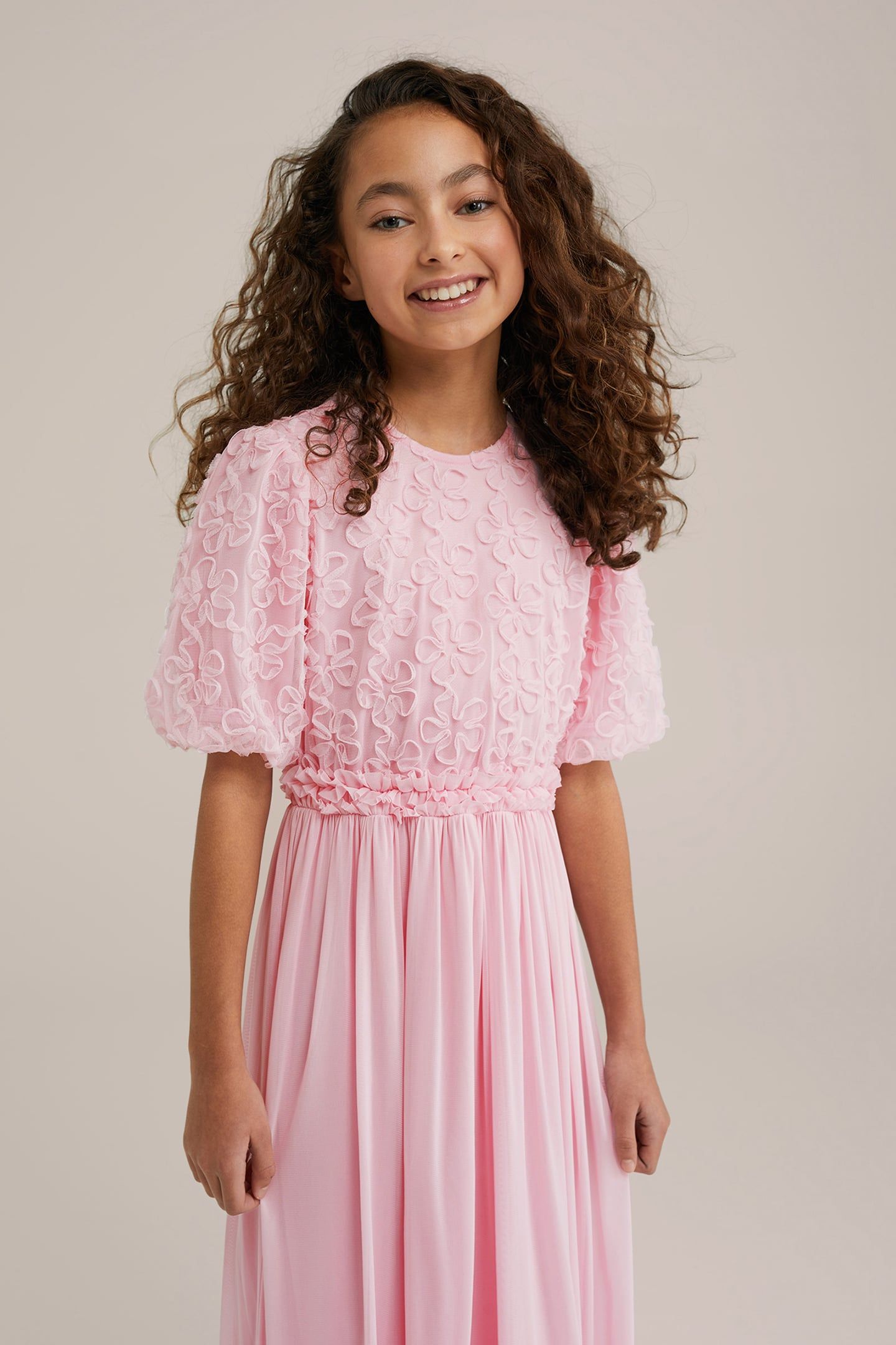 DRESS MAXI LENGTH LIGHT PINK 4