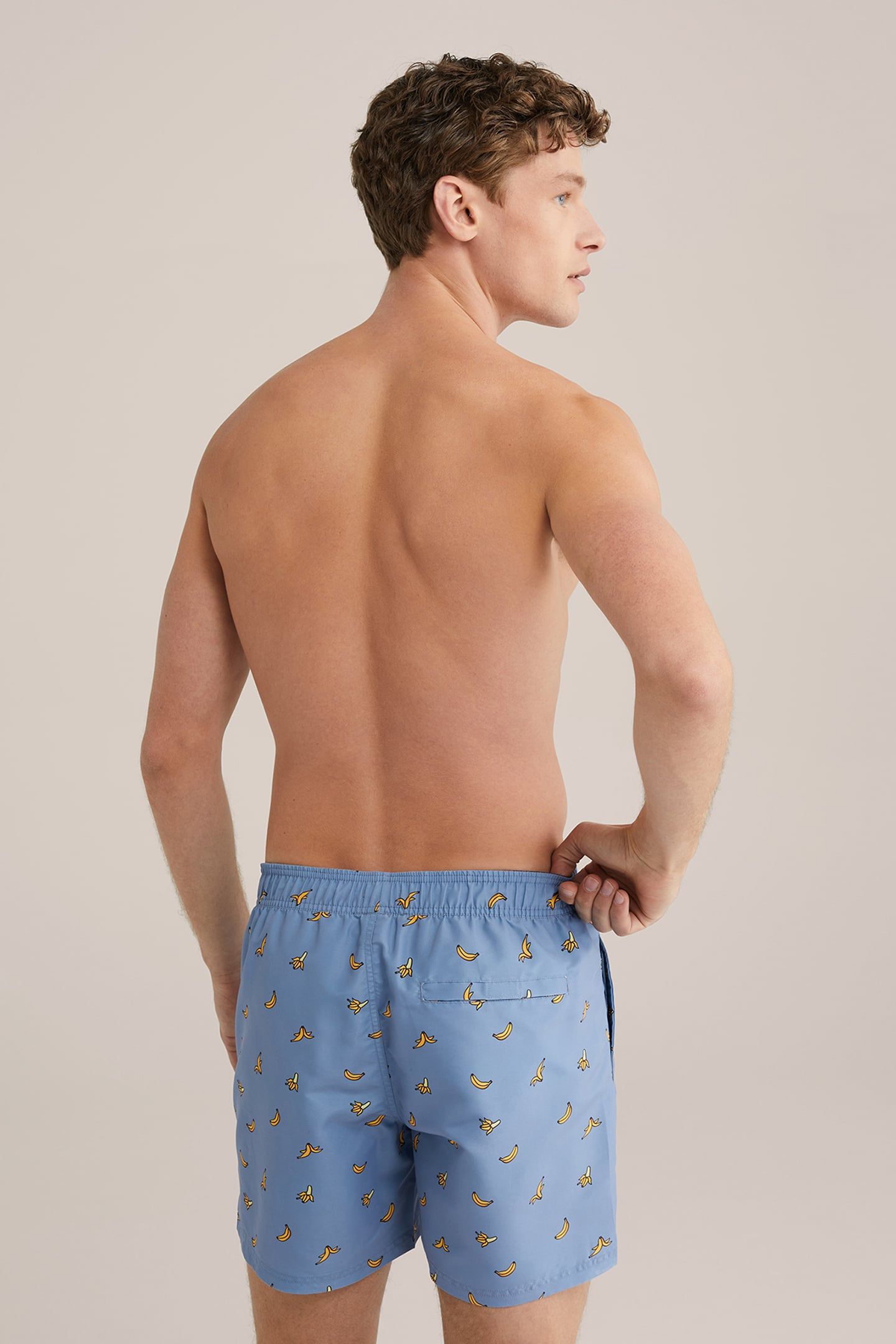 BEACH SHORT GREYISH BLUE 2