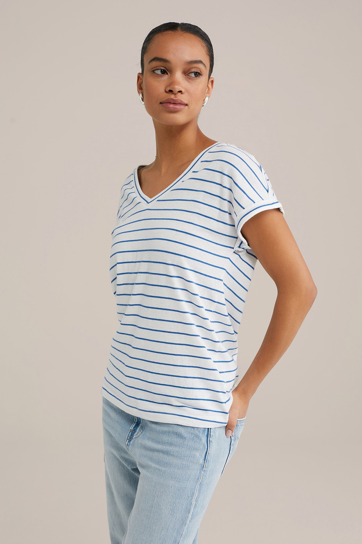 T-SHIRT NAVY BLUE 1