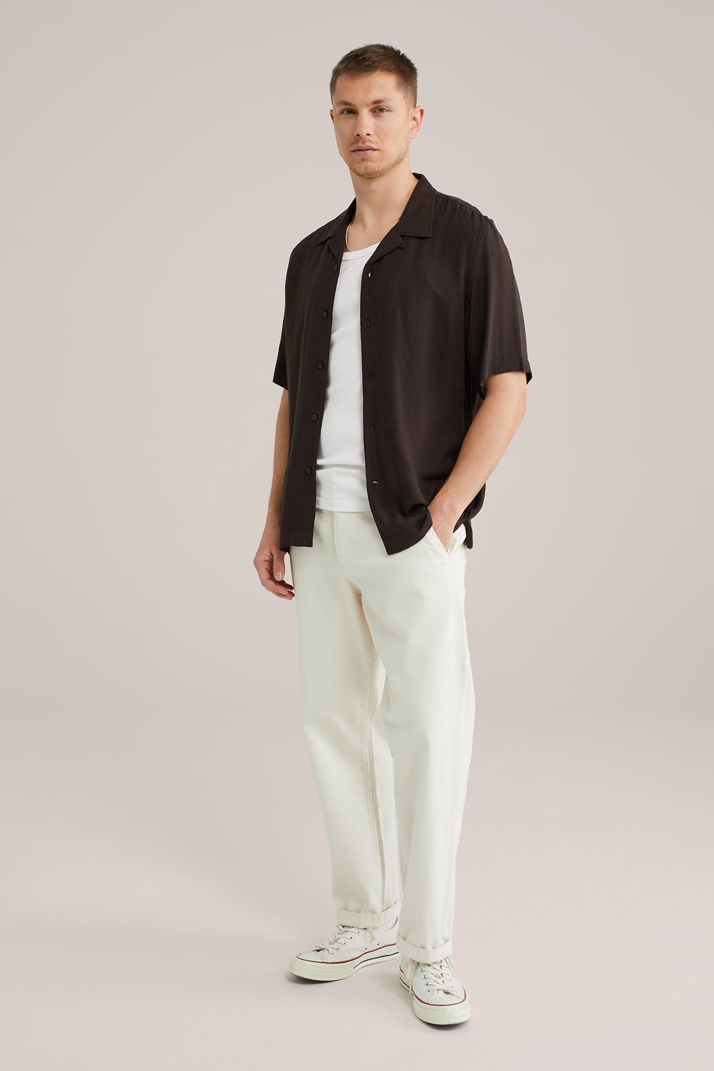SHIRT DARK BROWN 3
