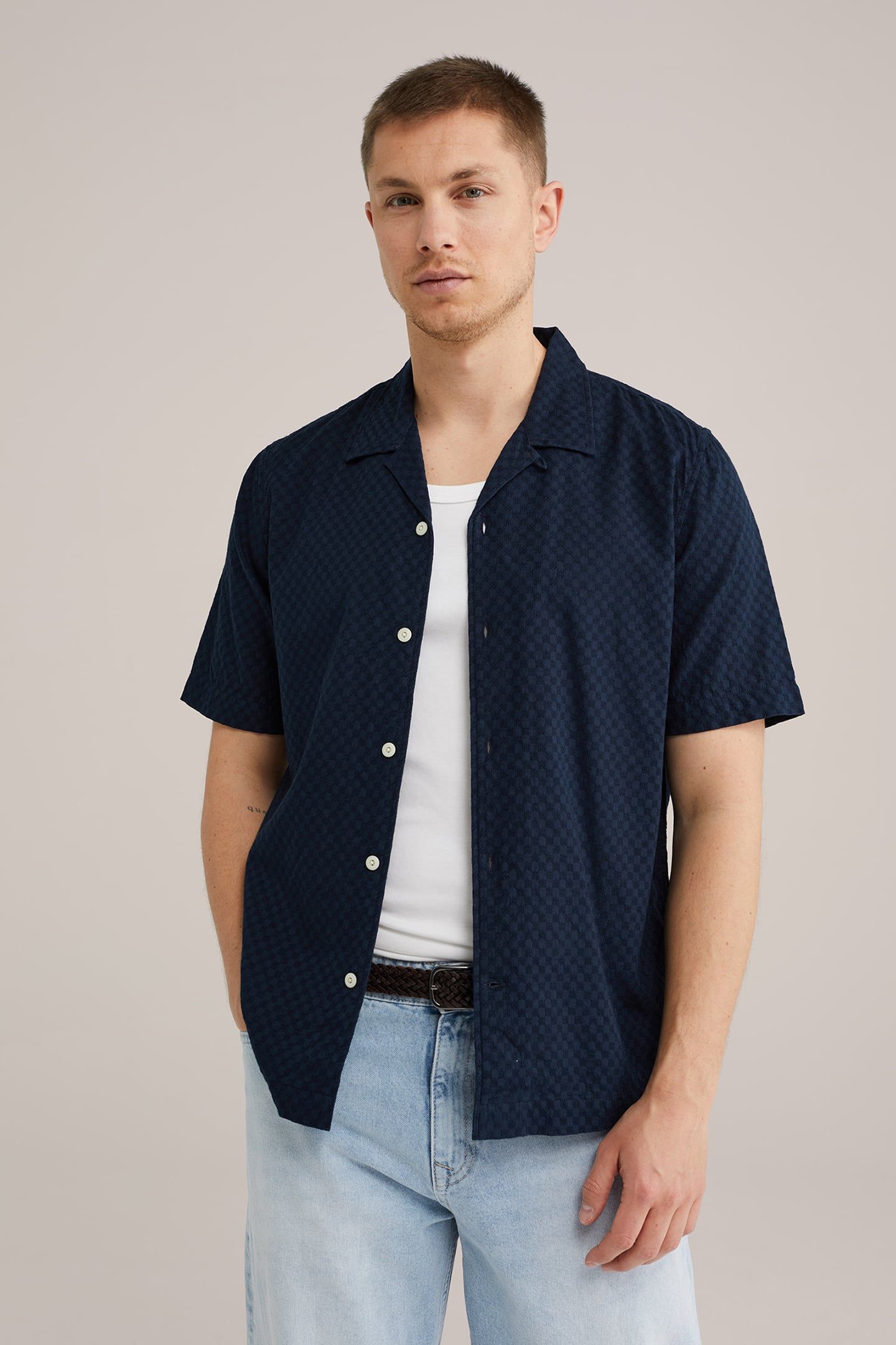SHIRT DARK BLUE 1