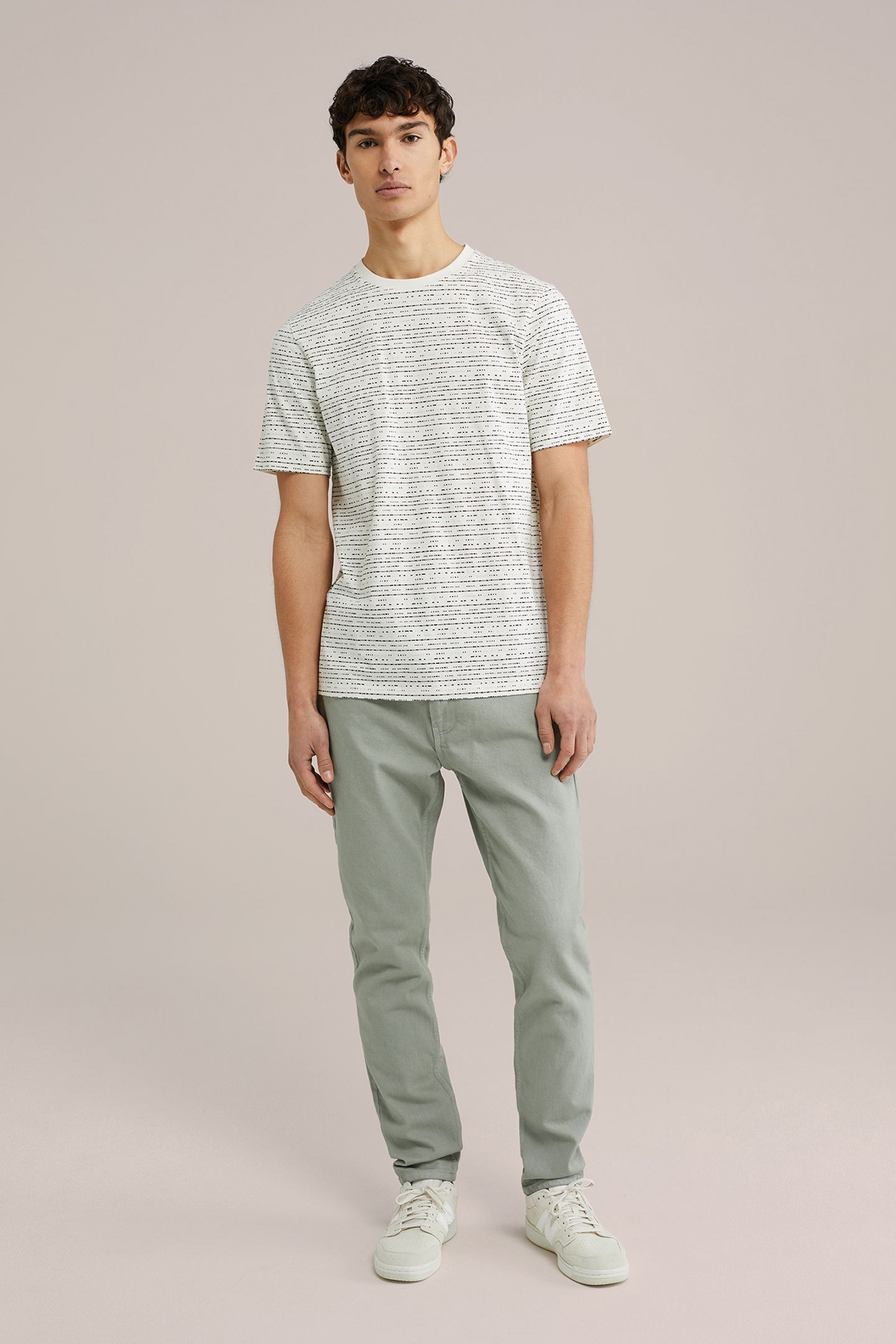 5-POCKET MID WAIST PASTEL GREEN 3