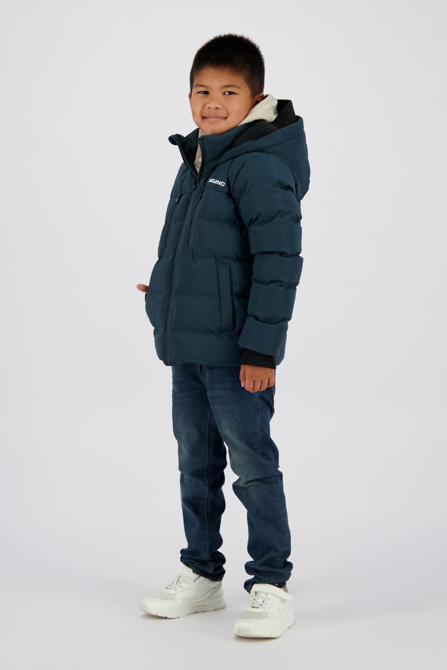 BOYS TIGON JACKET OUTDOOR DARK GREEN 6