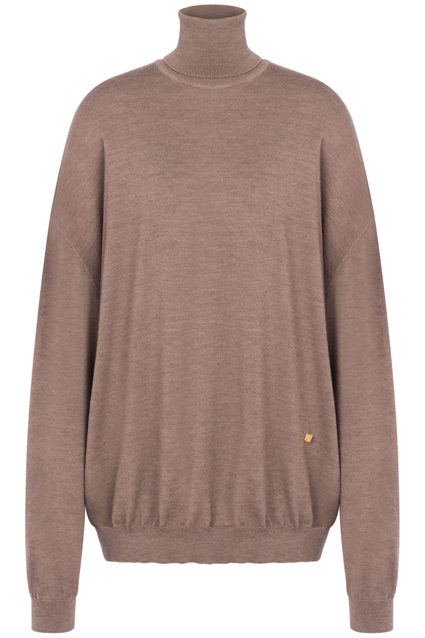 GOLDEN M WOOL TURTLENECK SWEATER BEIGE 3
