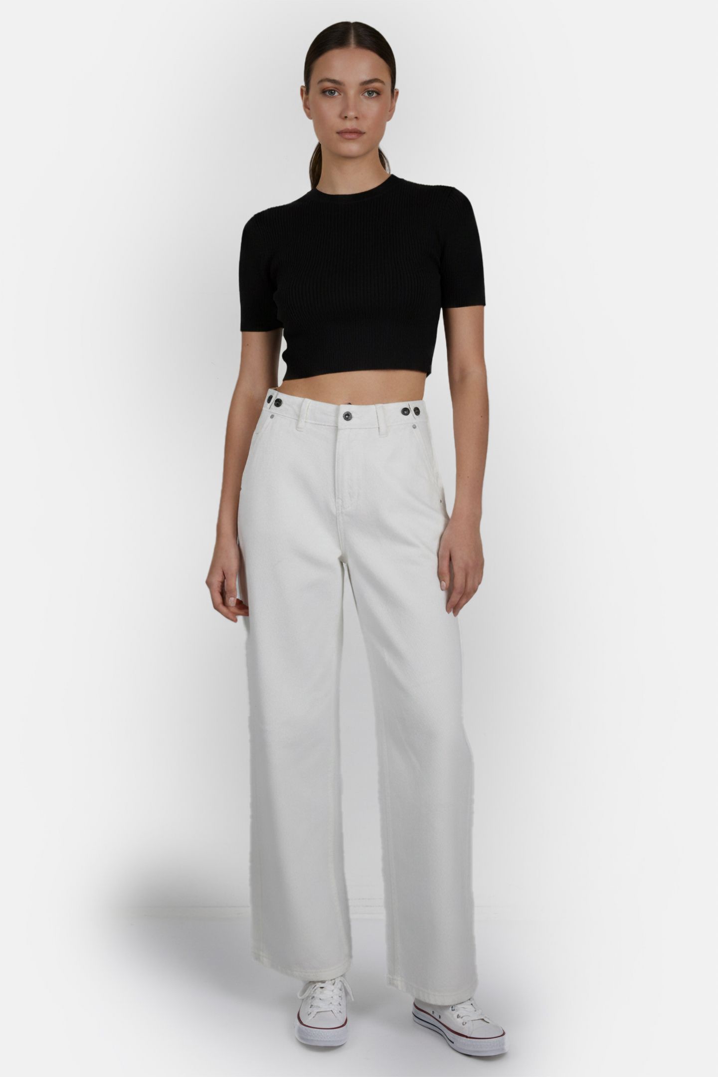 CURBSIDE PANT MARSHMALLOW 1