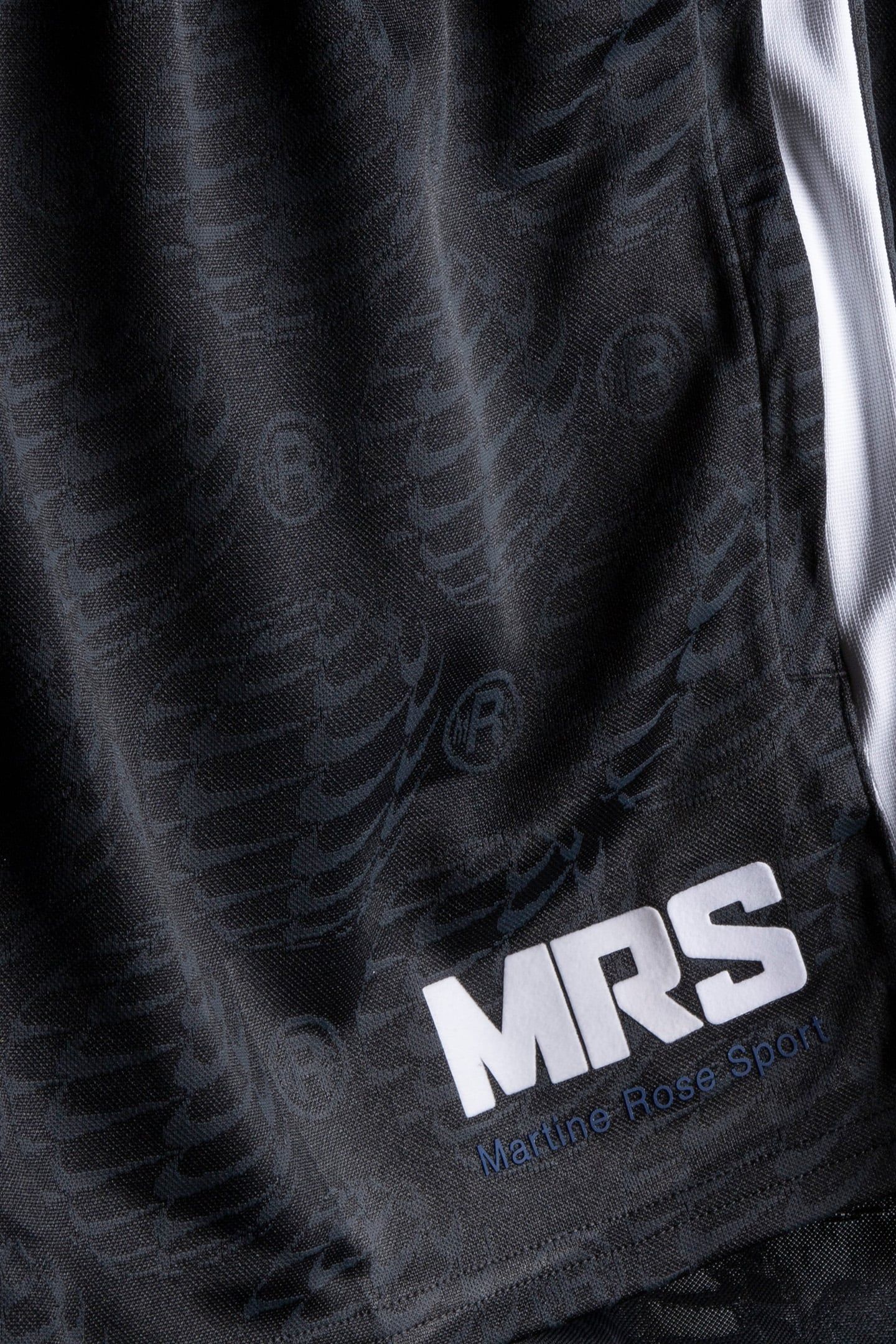 NIKE – MARTINE ROSE FOOTBALL SHORT BLACK/WHITE 4