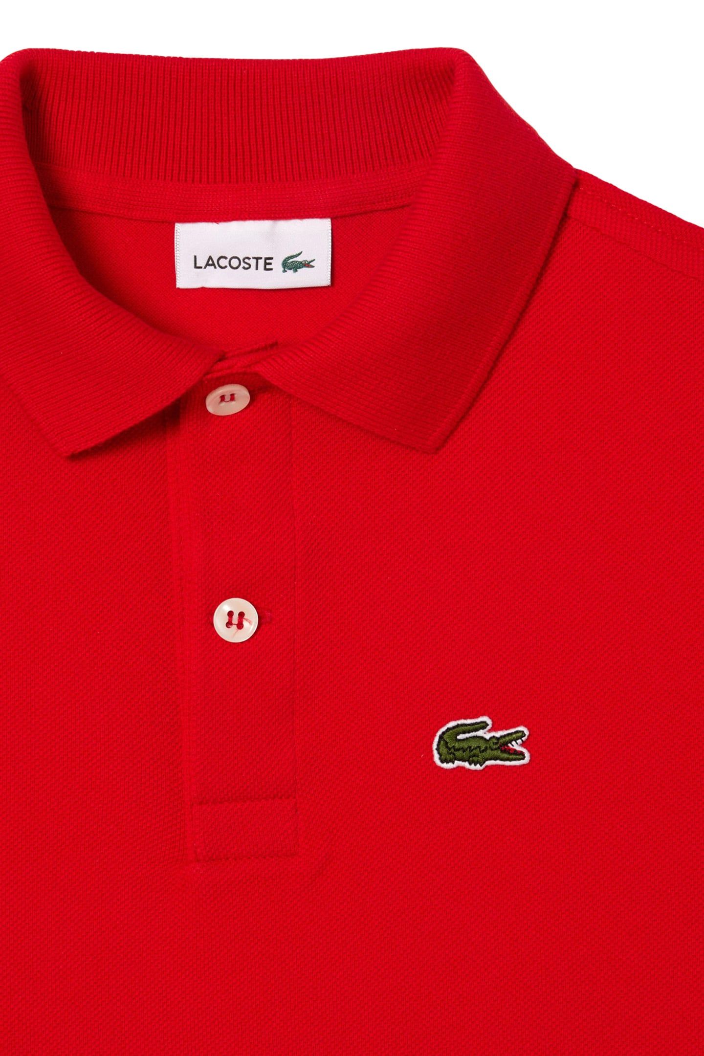 CHILDREN SHORTSLEEVE BEST POLO RED 7