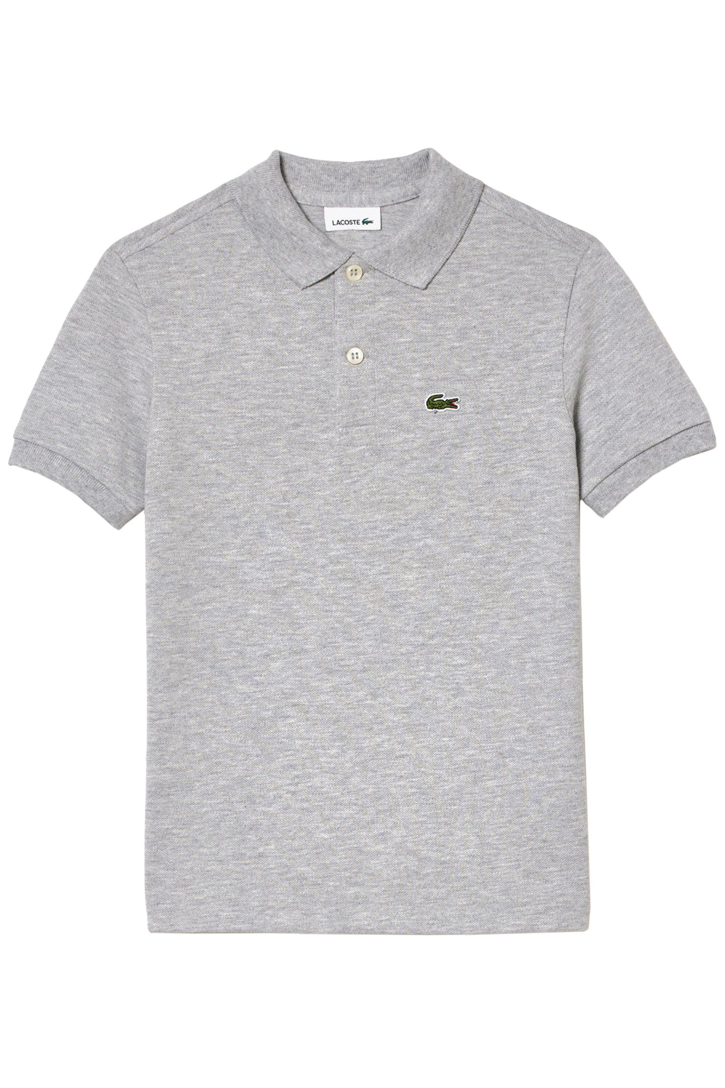 CHILDREN SHORTSLEEVE BEST POLO SILVER CHINE 1
