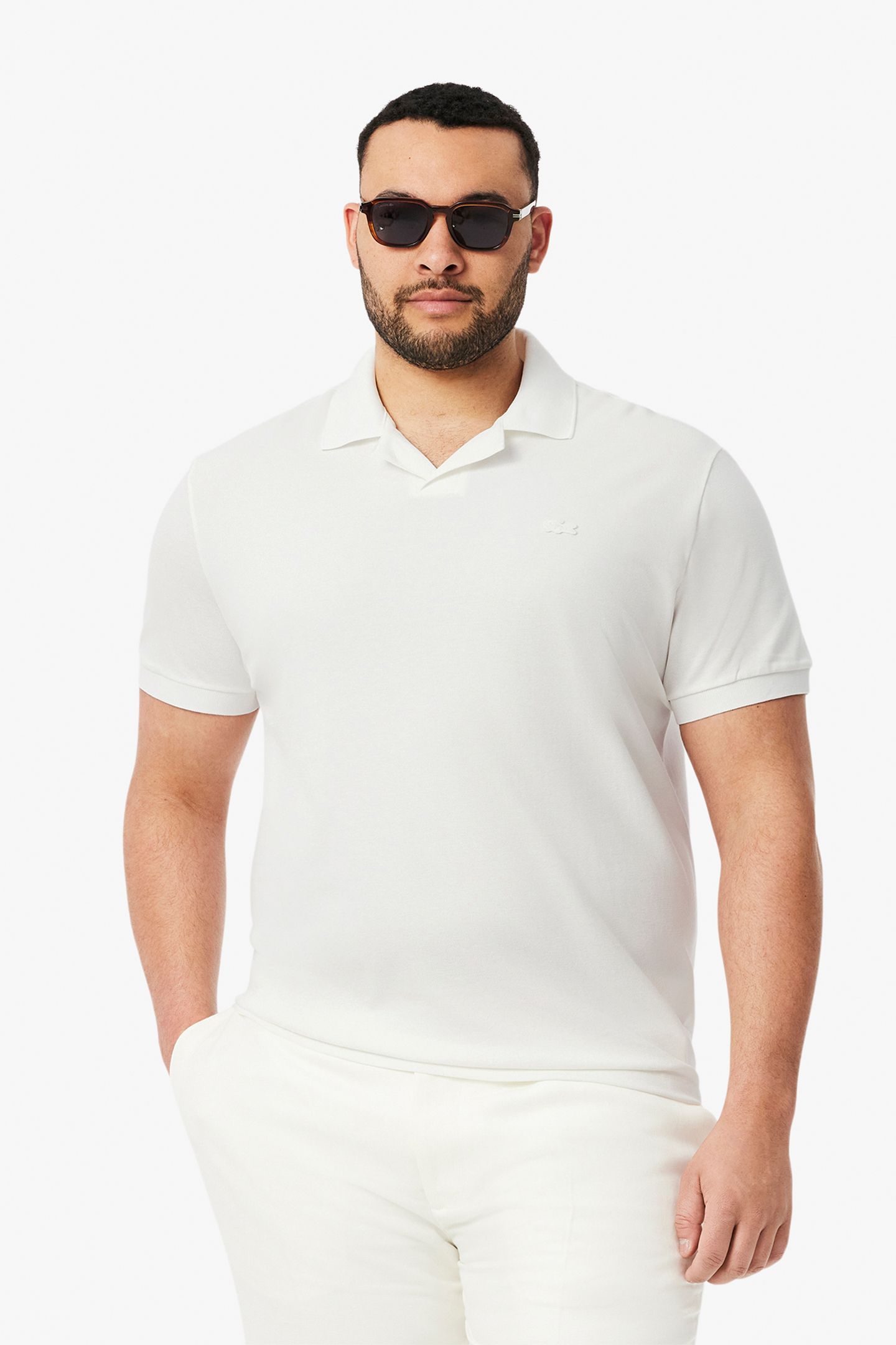 SHORTSLEEVE POLO WHITE 1