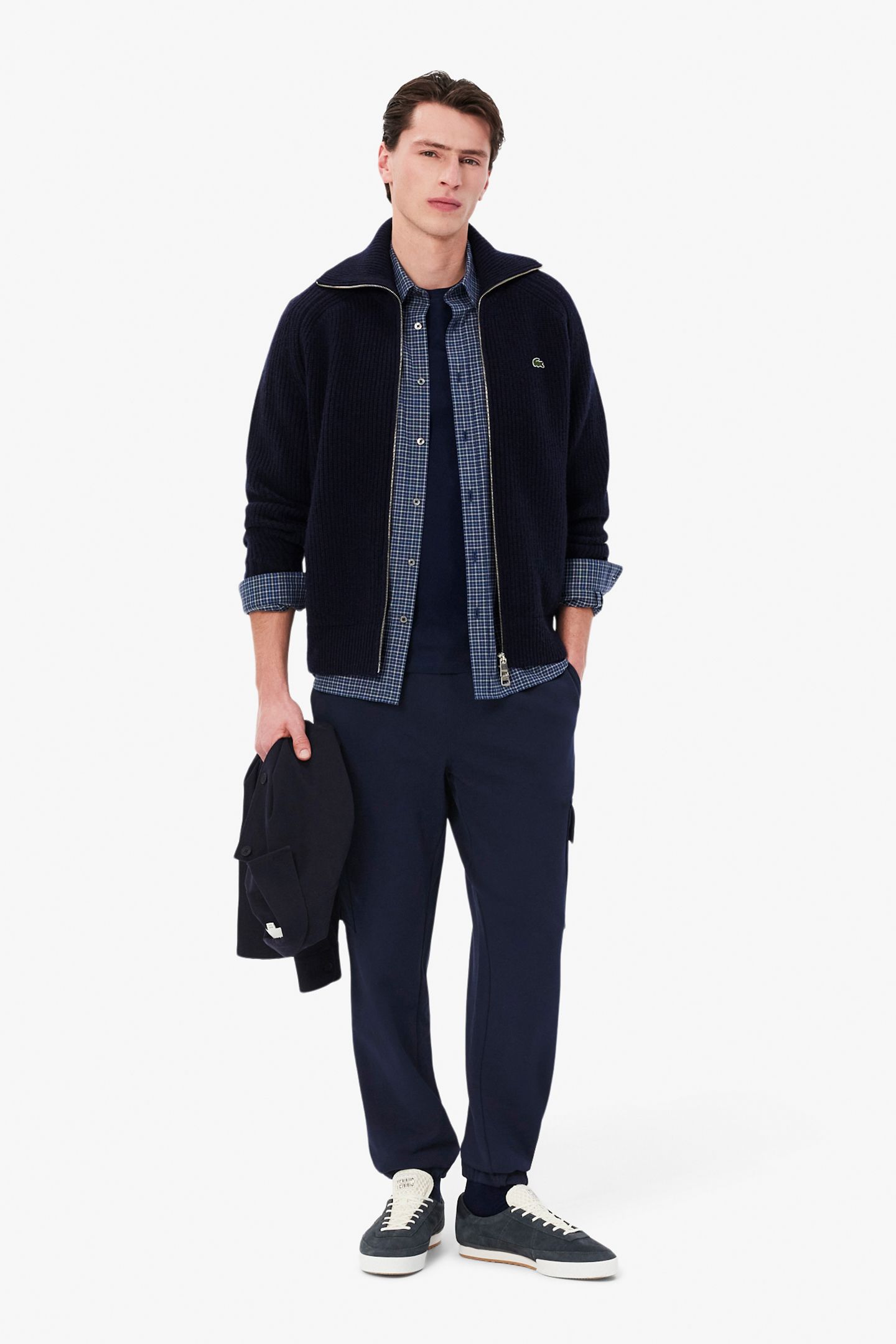 TRACKSUIT TROUSERS NAVY BLUE 1