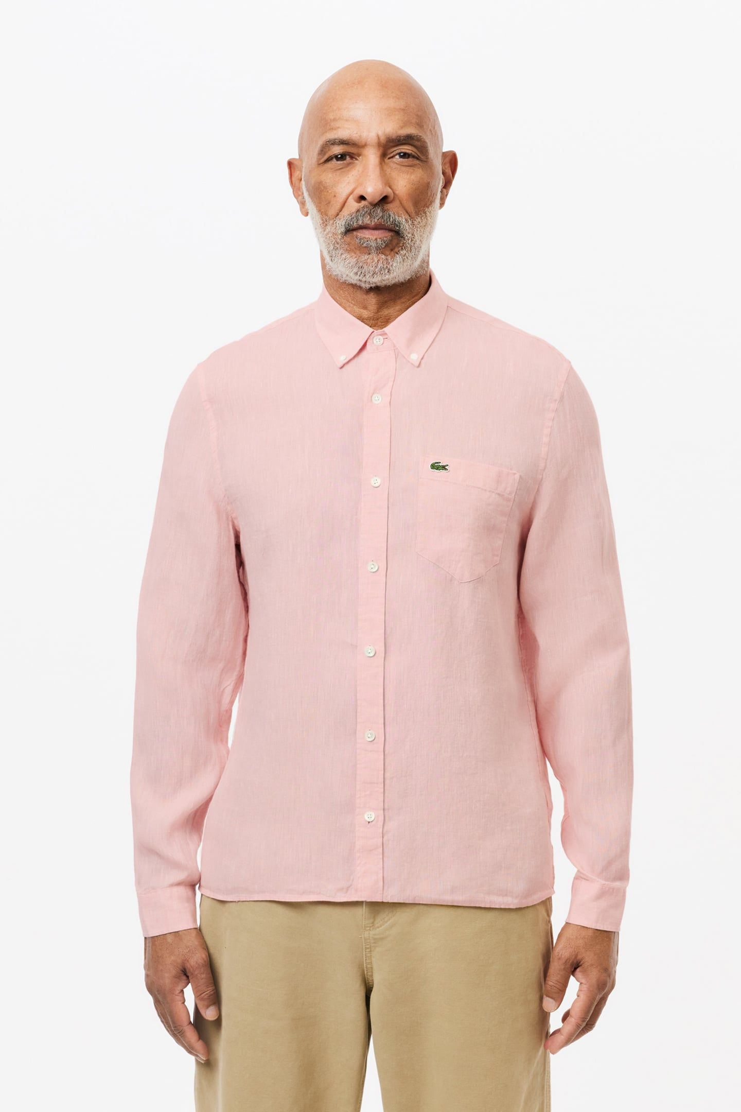 LONGSLEEVE WOVEN SHIRT FLAMINGO 4