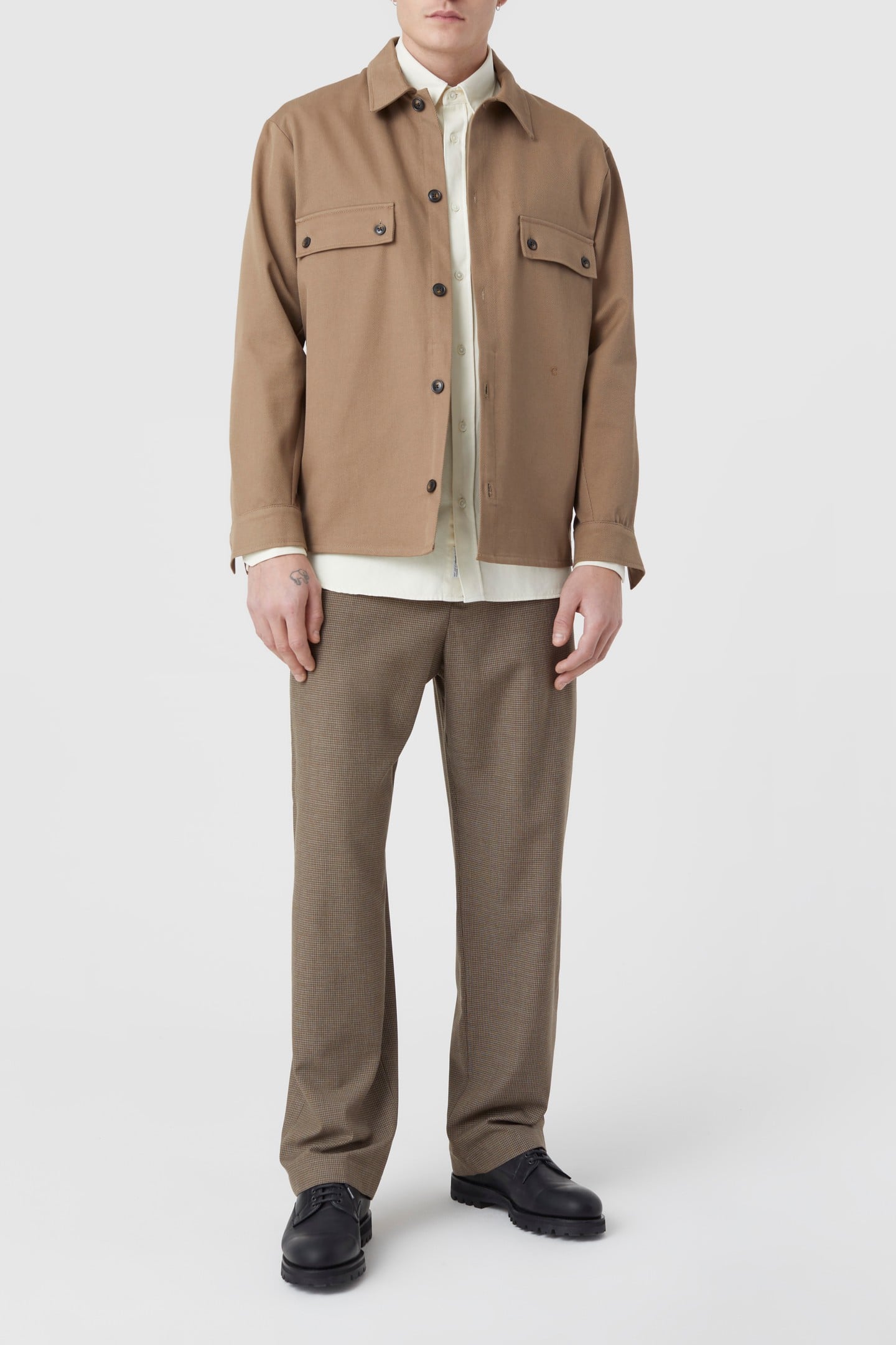 FORMAL ARMY SHIRT & BLOUSES ECRU 4