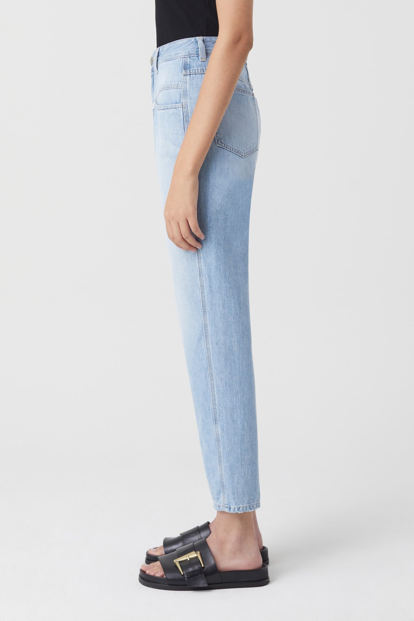 PEDAL PUSHER JEANS LIGHT BLUE 5