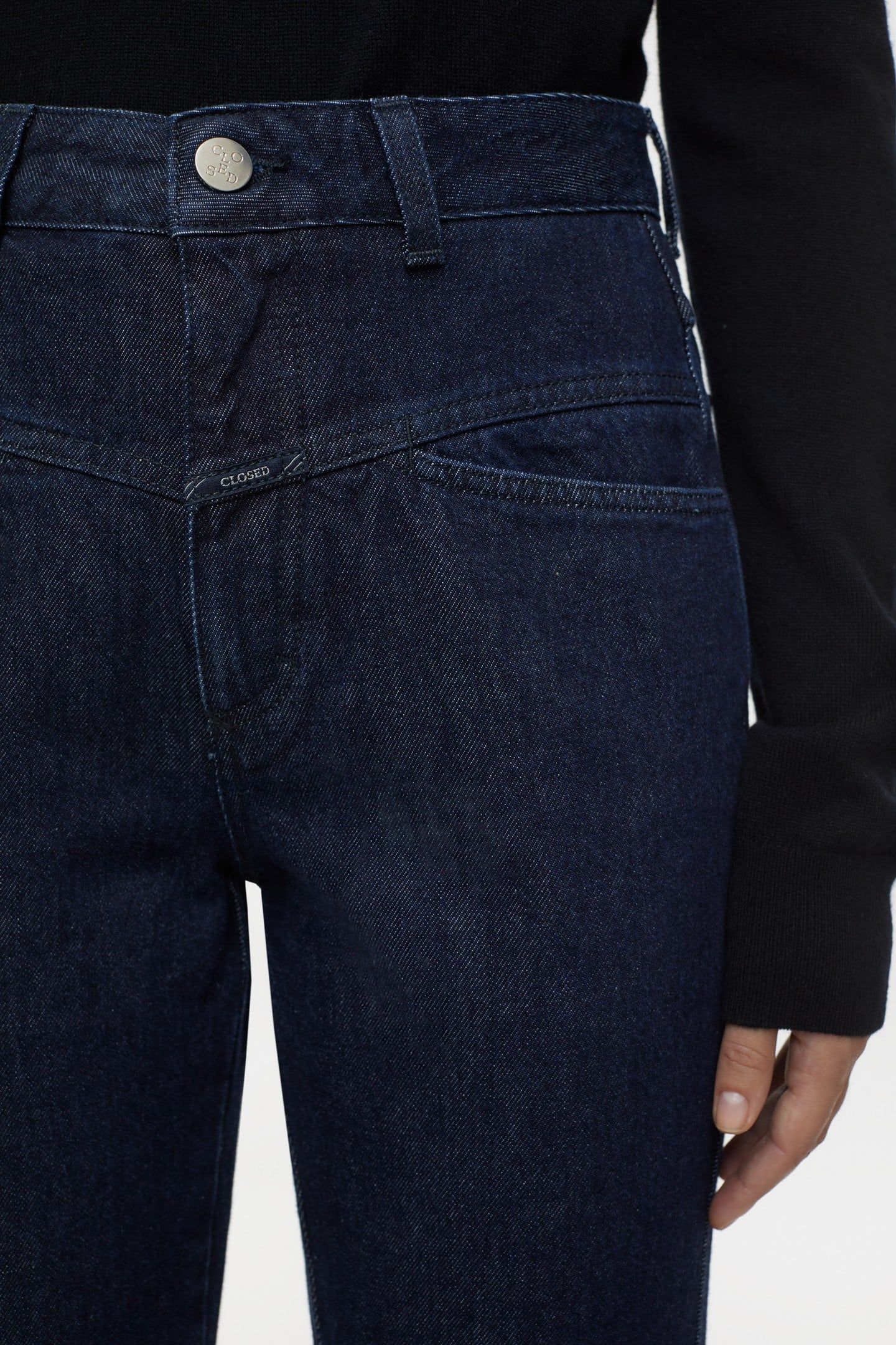 PEDAL PUSHER JEANS DARK BLUE 7