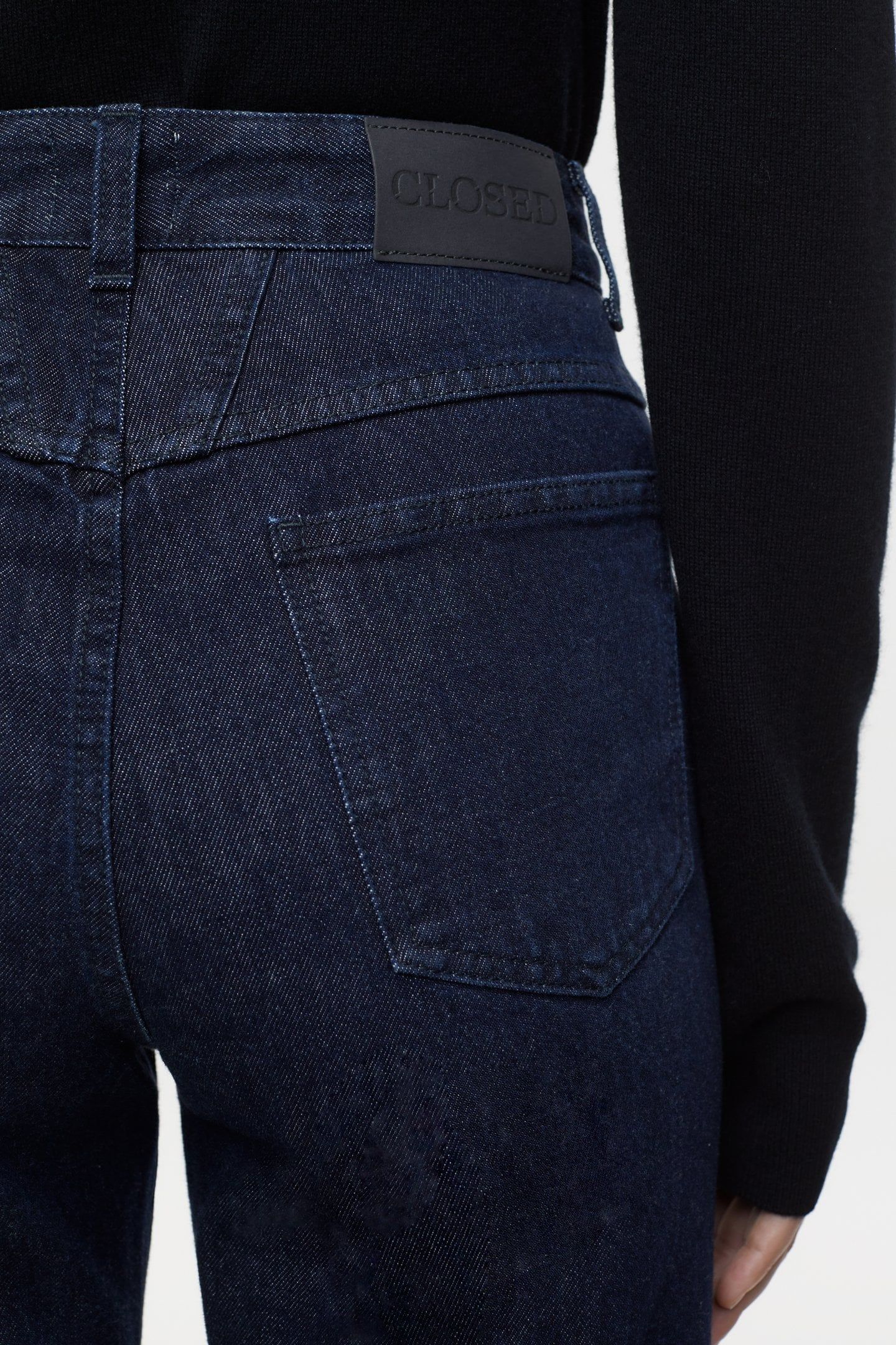 PEDAL PUSHER JEANS DARK BLUE 8
